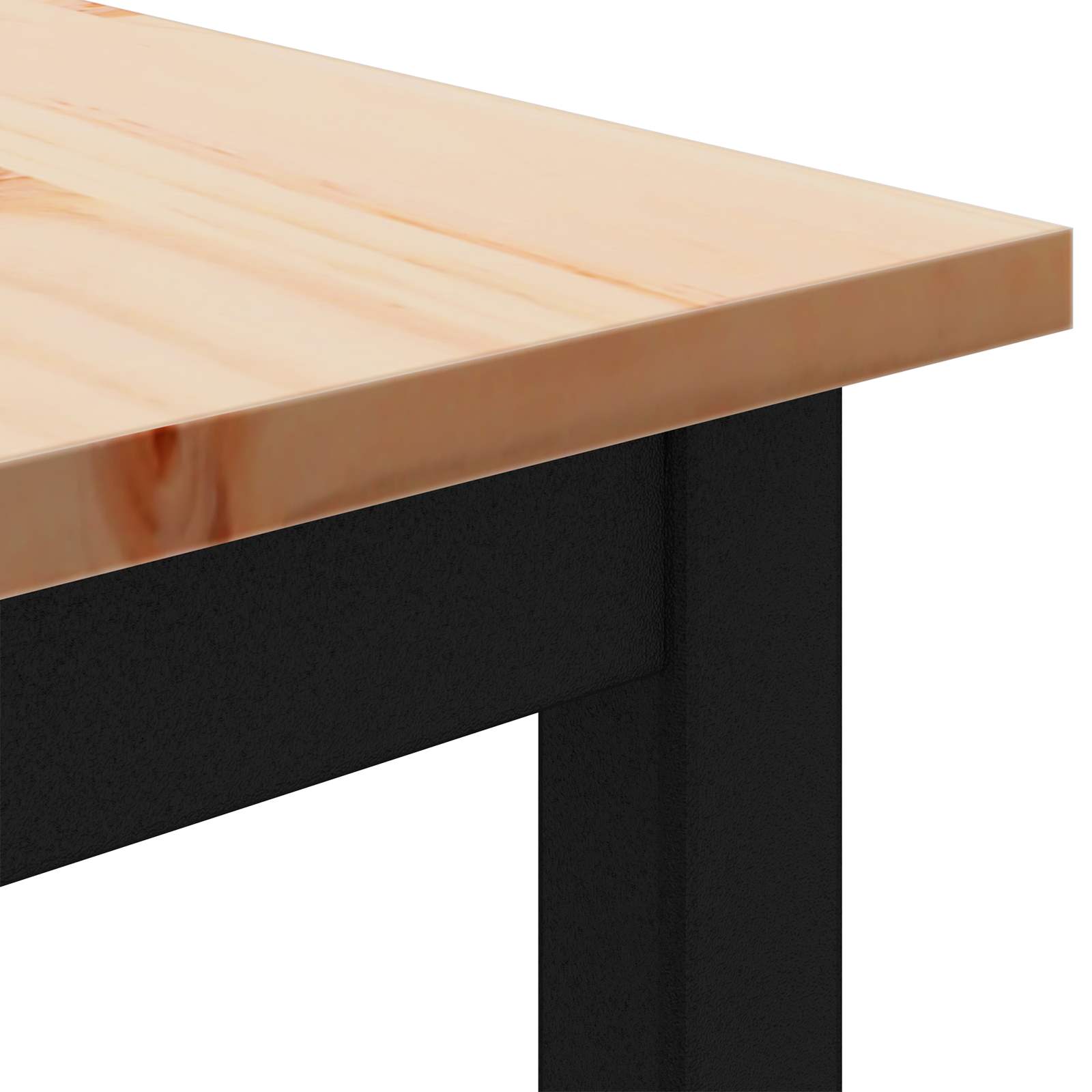 Esstisch Natur 150 x 90 x 75 cm Massives Kiefernholz