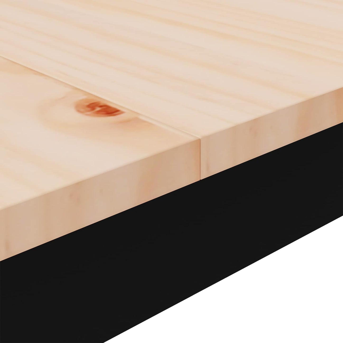 Bartisch 140 x 80 x 105 cm Massives Kiefernholz Natur