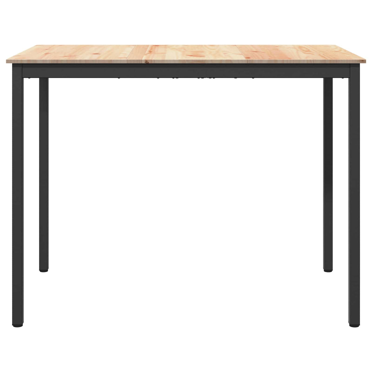 Bartisch 140 x 80 x 105 cm Massives Kiefernholz Natur