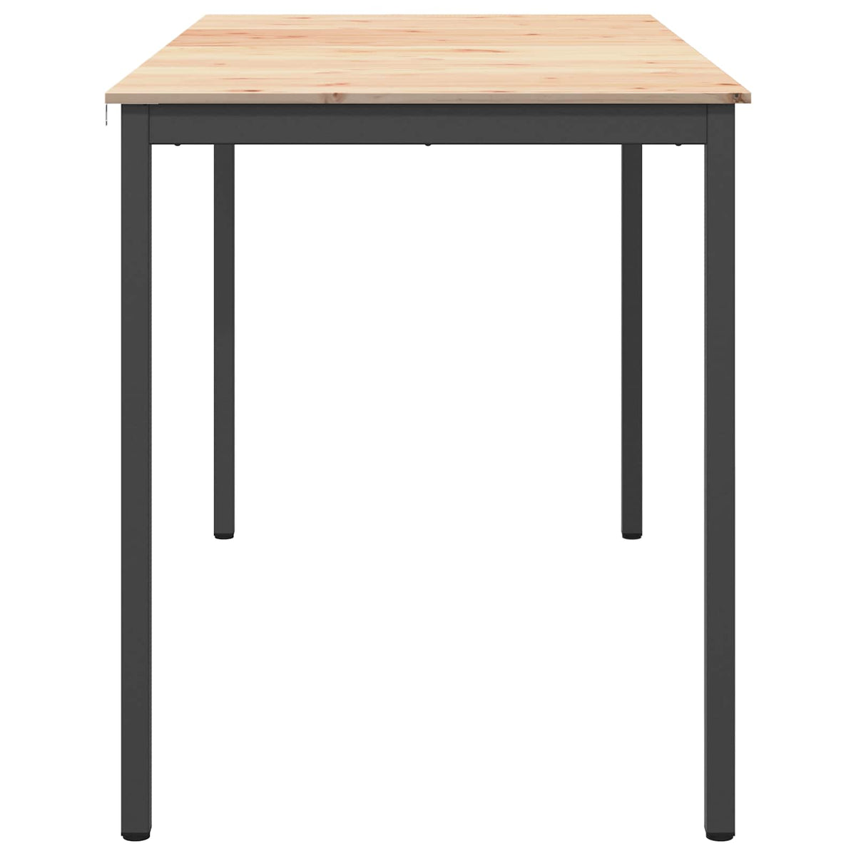 Bartisch 180 x 90 x 105 cm Massives Kiefernholz Natur