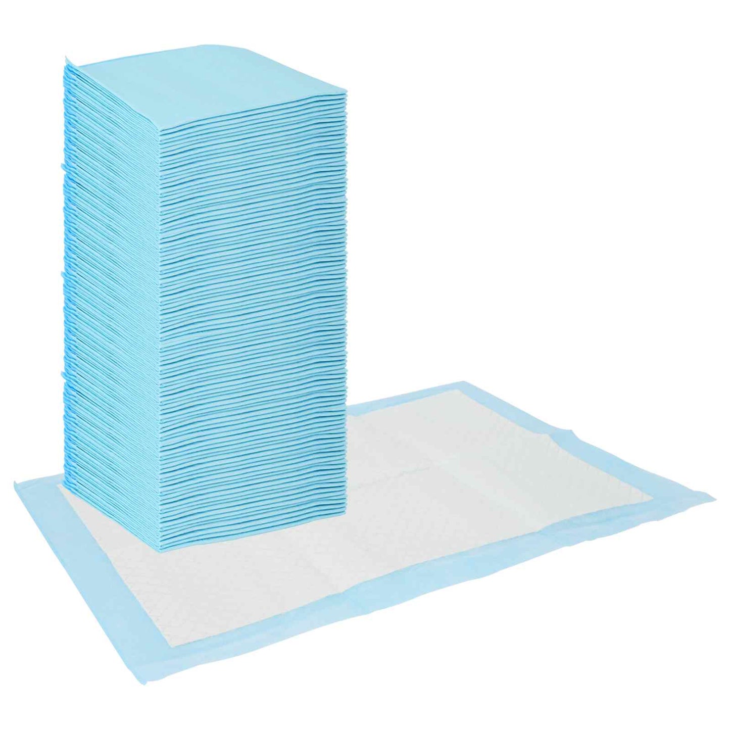 Non-woven Fabric Pet Training Pad 100 stk. Blau und Weiß