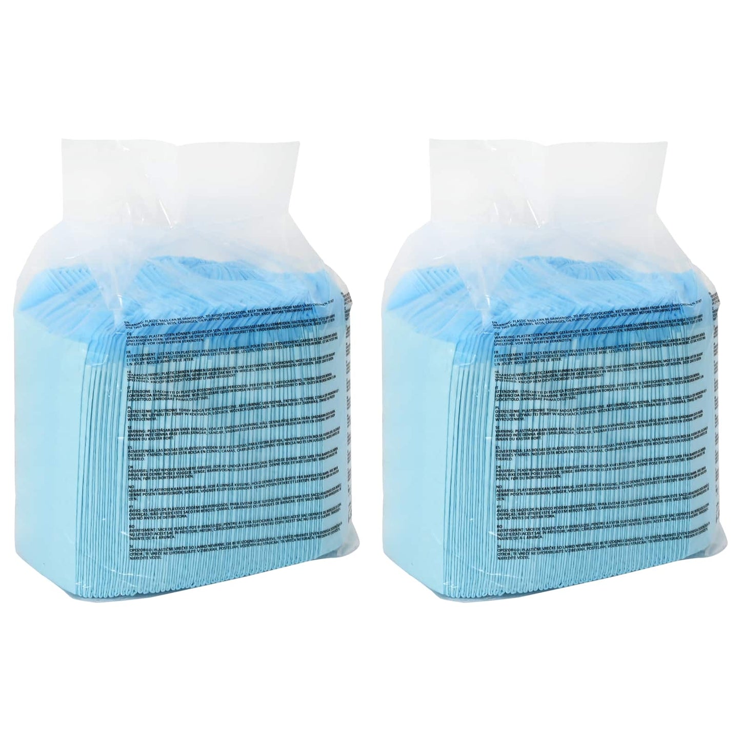 Non-woven Fabric Pet Training Pad 100 stk. Blau und Weiß