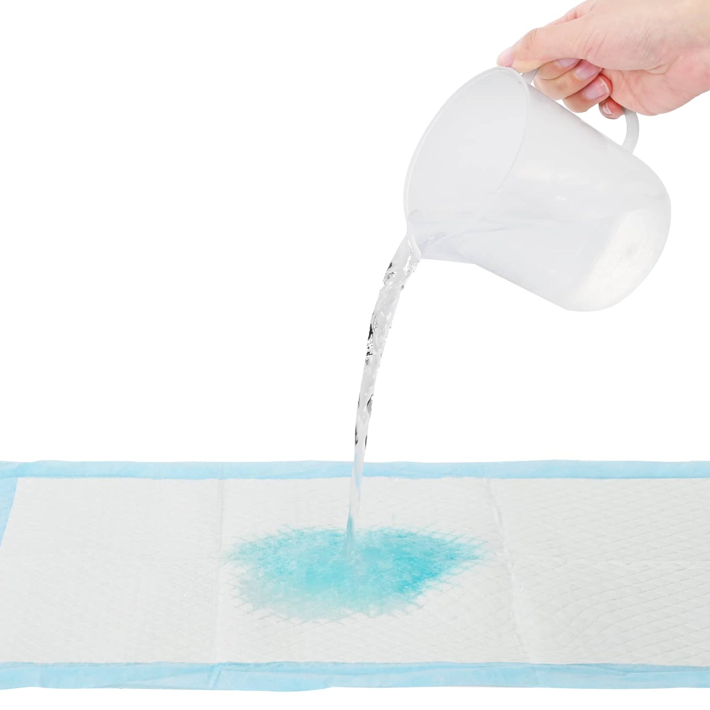Non-woven Fabric Pet Training Pad 400 stk. Blau und Weiß