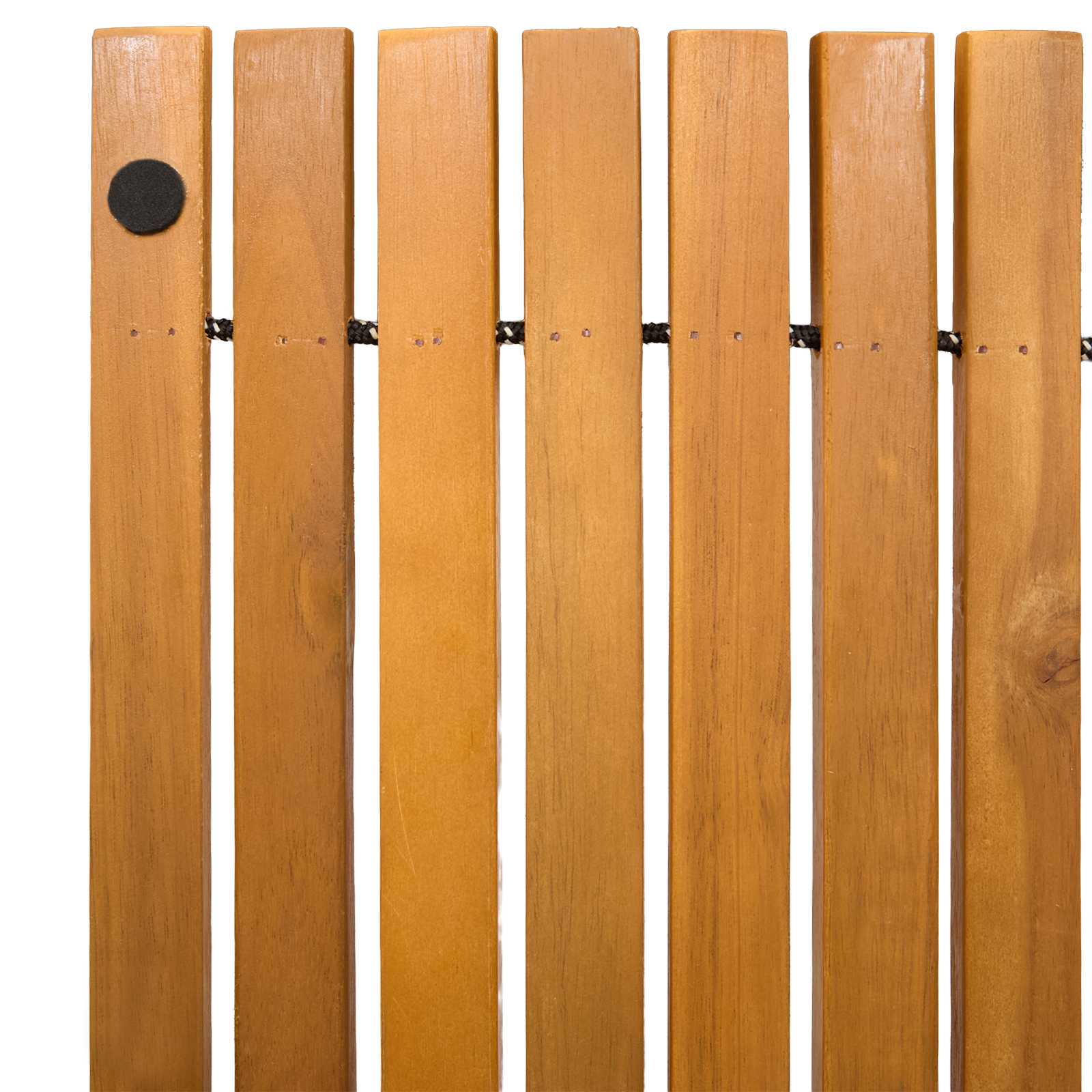 Badematte Natur 60 x 40 cm Massivholz Akazie