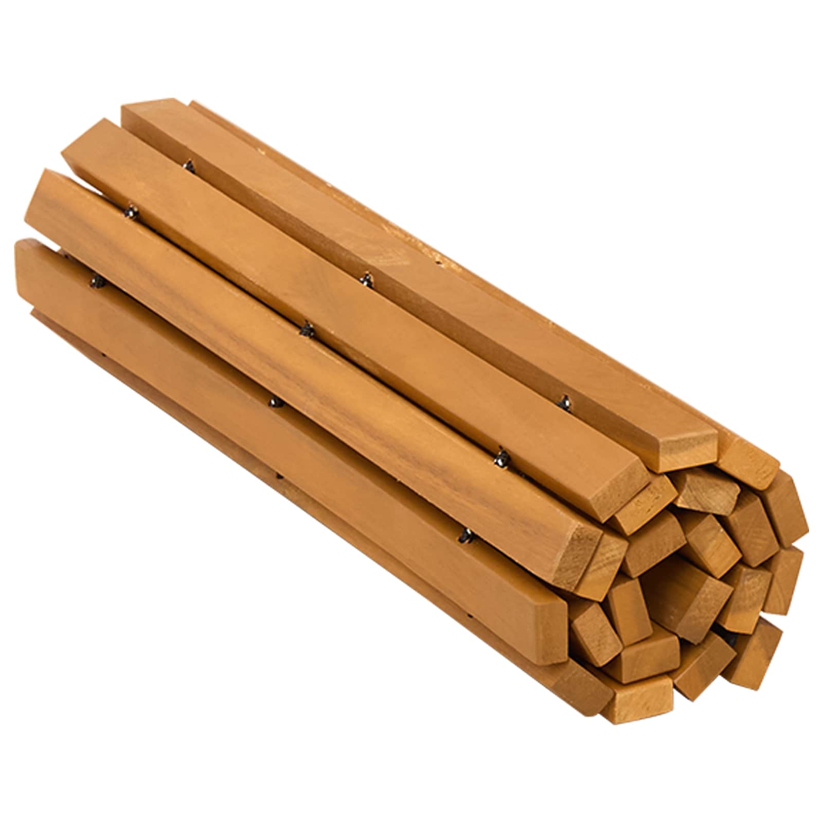 Badematte Braun 60 x 40 cm Massivholz Akazie