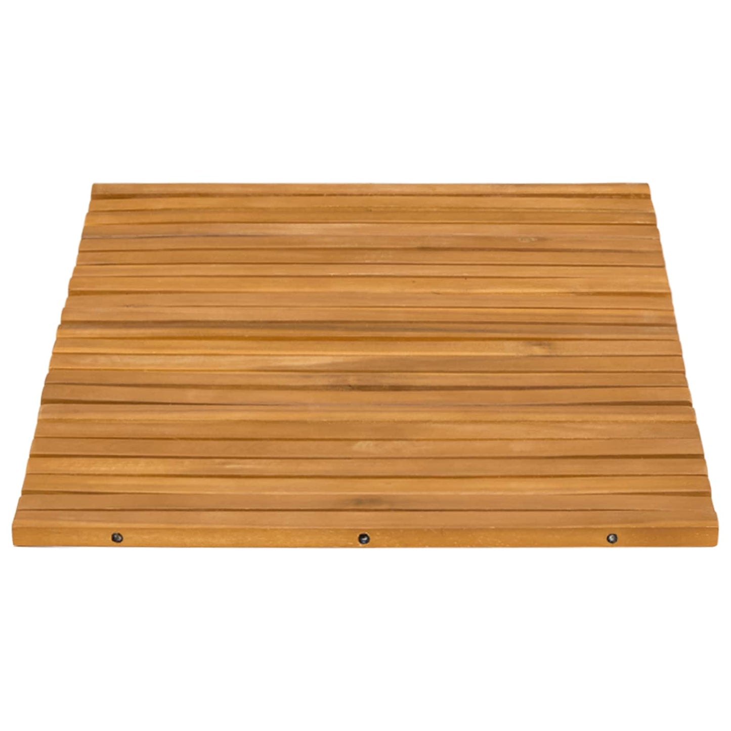 Badematte Natur 60 x 40 cm Massivholz Akazie
