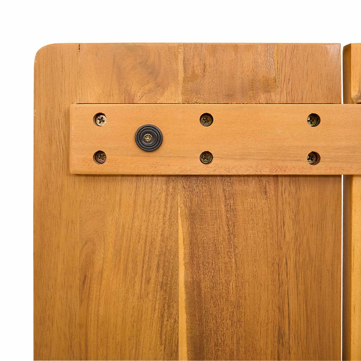 Badematte Braun 59 x 40 cm Massives Akazienholz