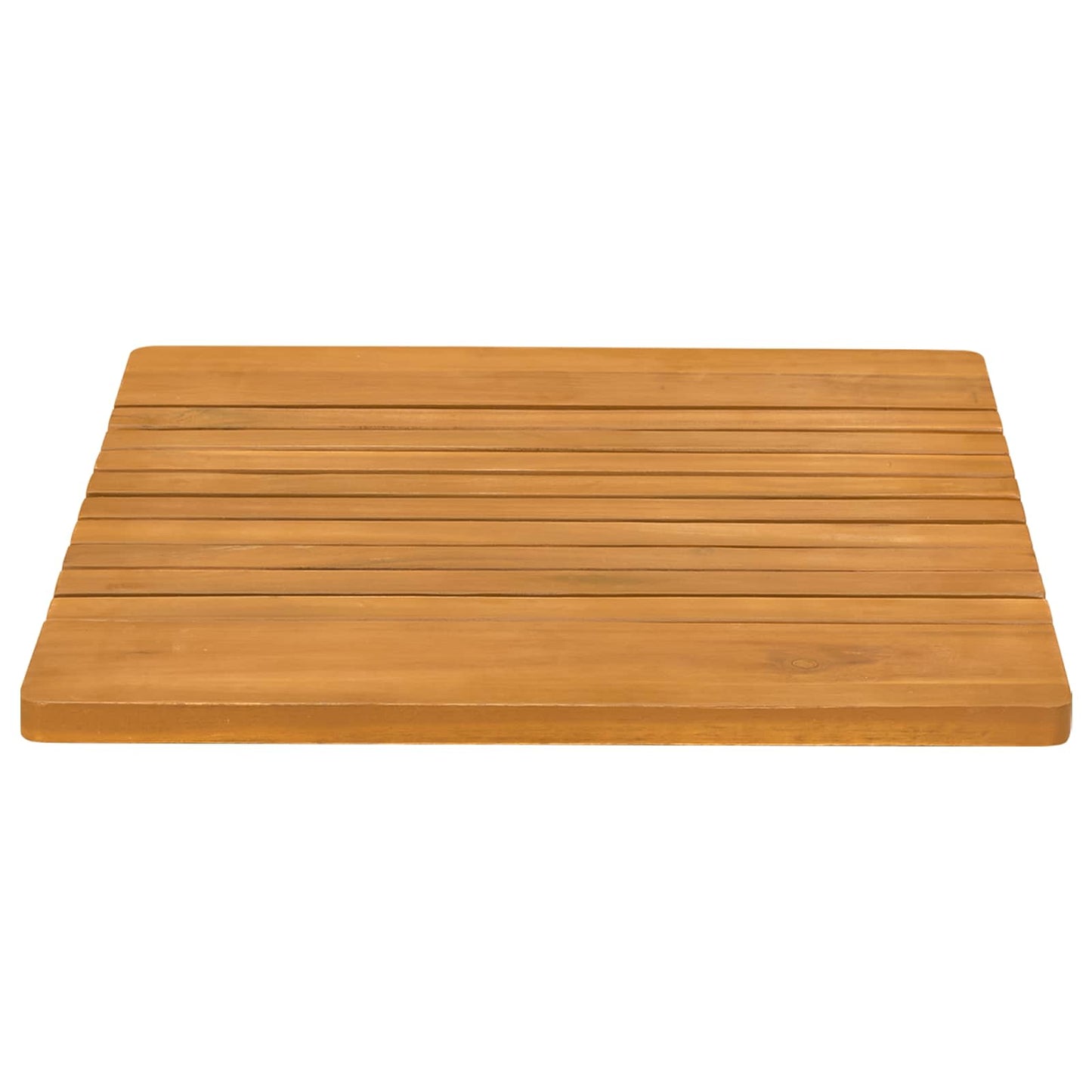 Badematte Braun 52 x 50 cm Massives Akazienholz