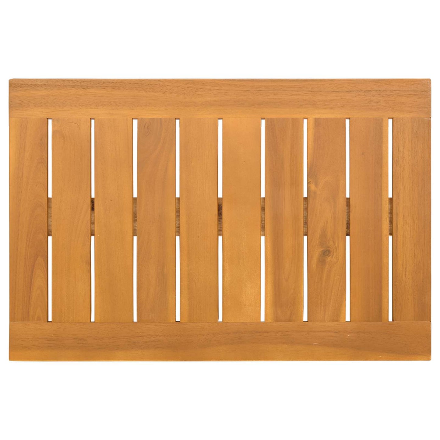 Badematte Braun 60 x 40 cm Massivholz Akazie