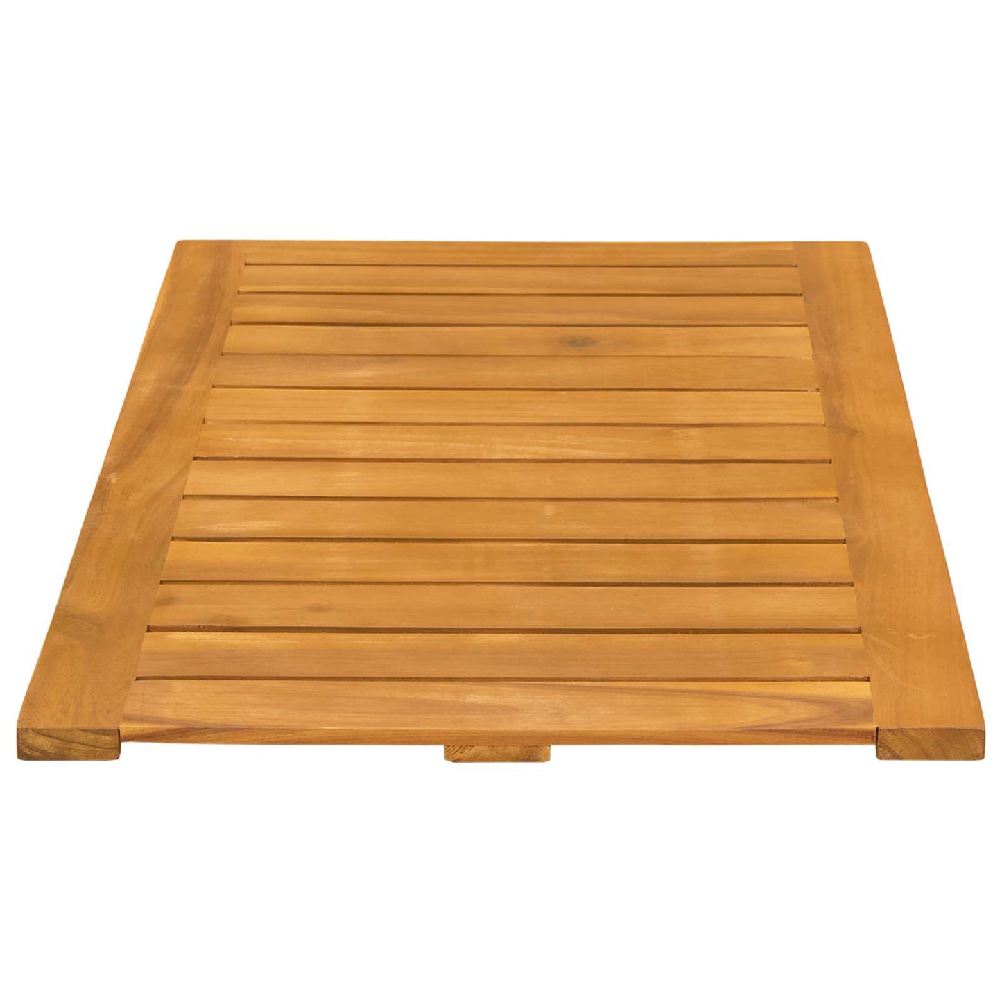 Badematte Braun 80 x 50 cm Massivholz Akazie