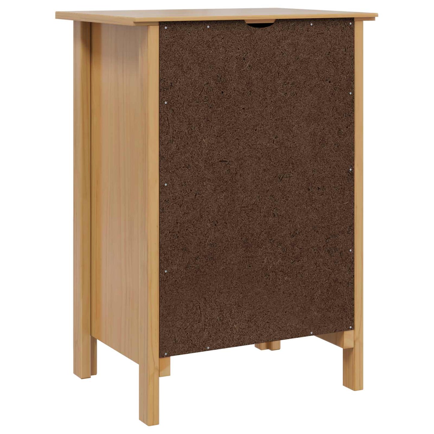 Nachttisch HILL Honigbraun 46 x 35 x 65 cm Massivholz Kiefer