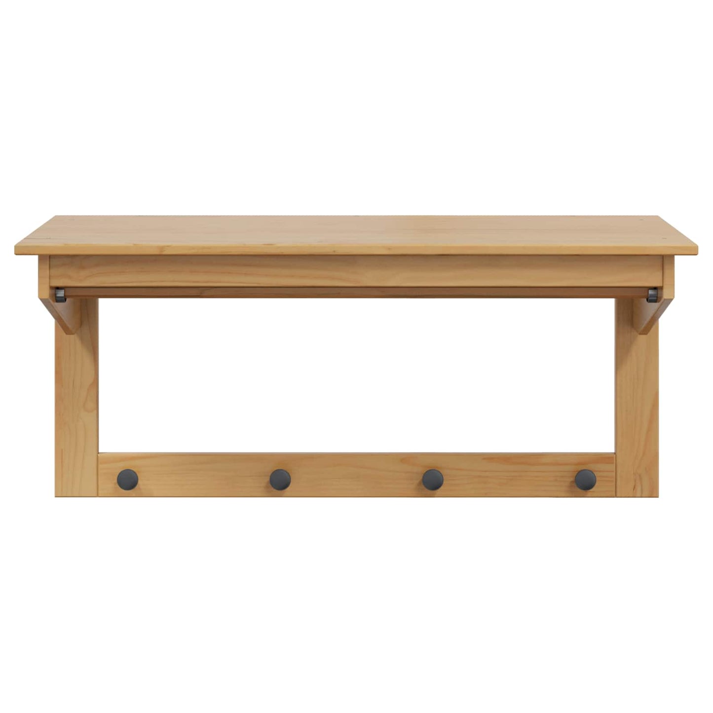 Garderobenständer HILL Honigbraun 90 x 35 x 41,5 cm