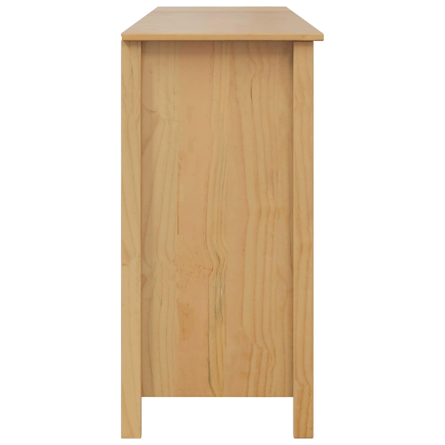 Sideboard HILL Honigbraun 154 x 40 x 80 cm Massives Kiefernholz