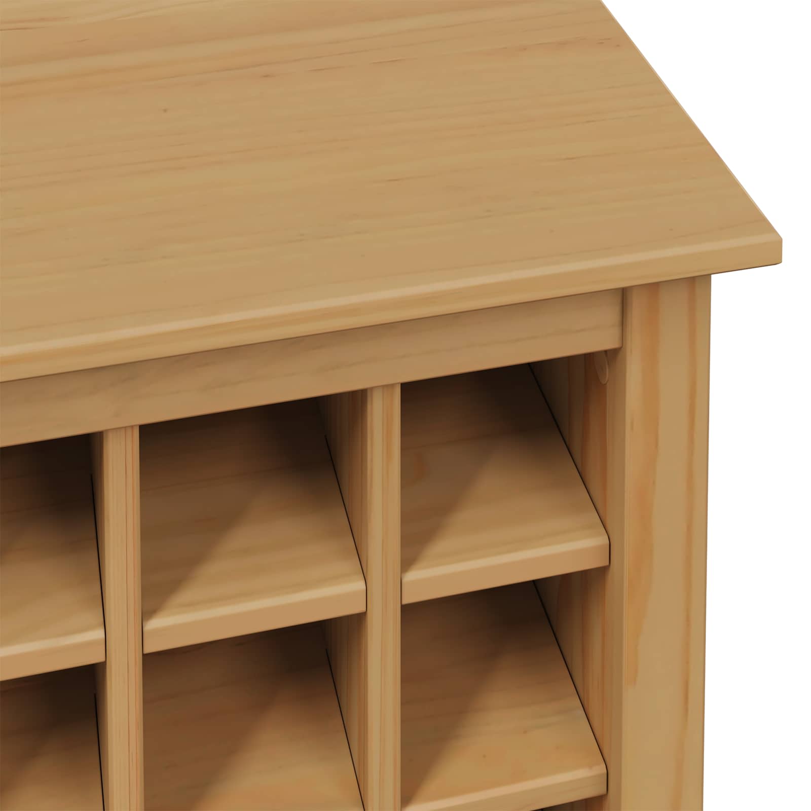 Weinschrank HILL Honigbraun 79,5 x 40 x 107,5 cm