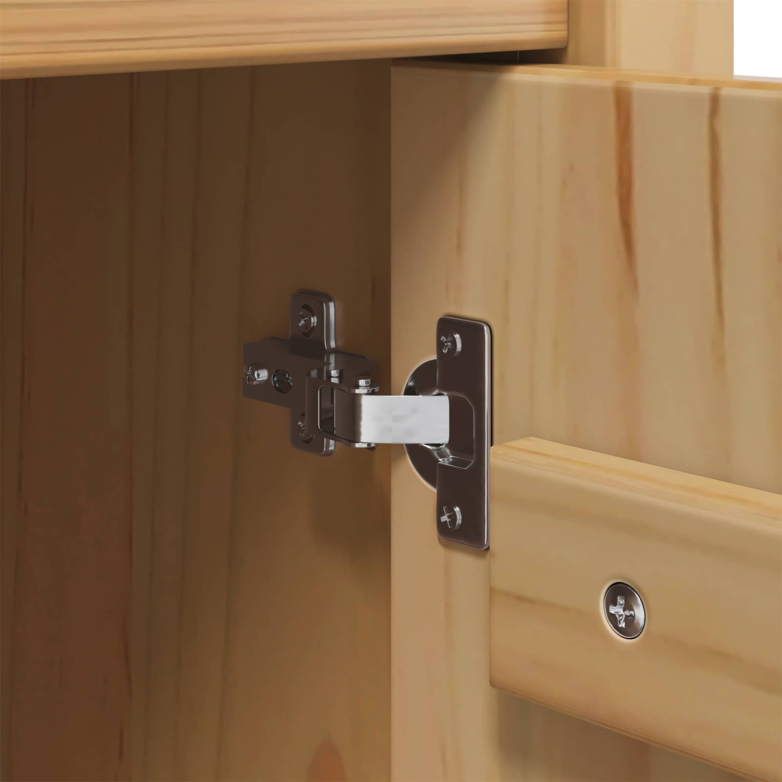 Weinschrank HILL Honigbraun 79,5 x 40 x 107,5 cm