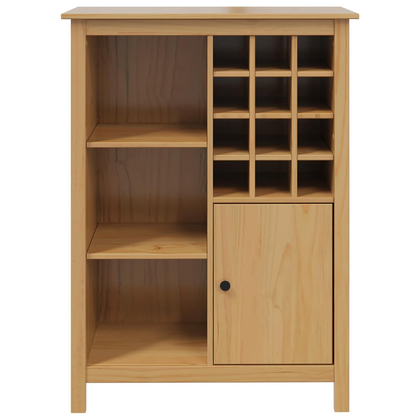 Weinschrank HILL Honigbraun 79,5 x 40 x 107,5 cm