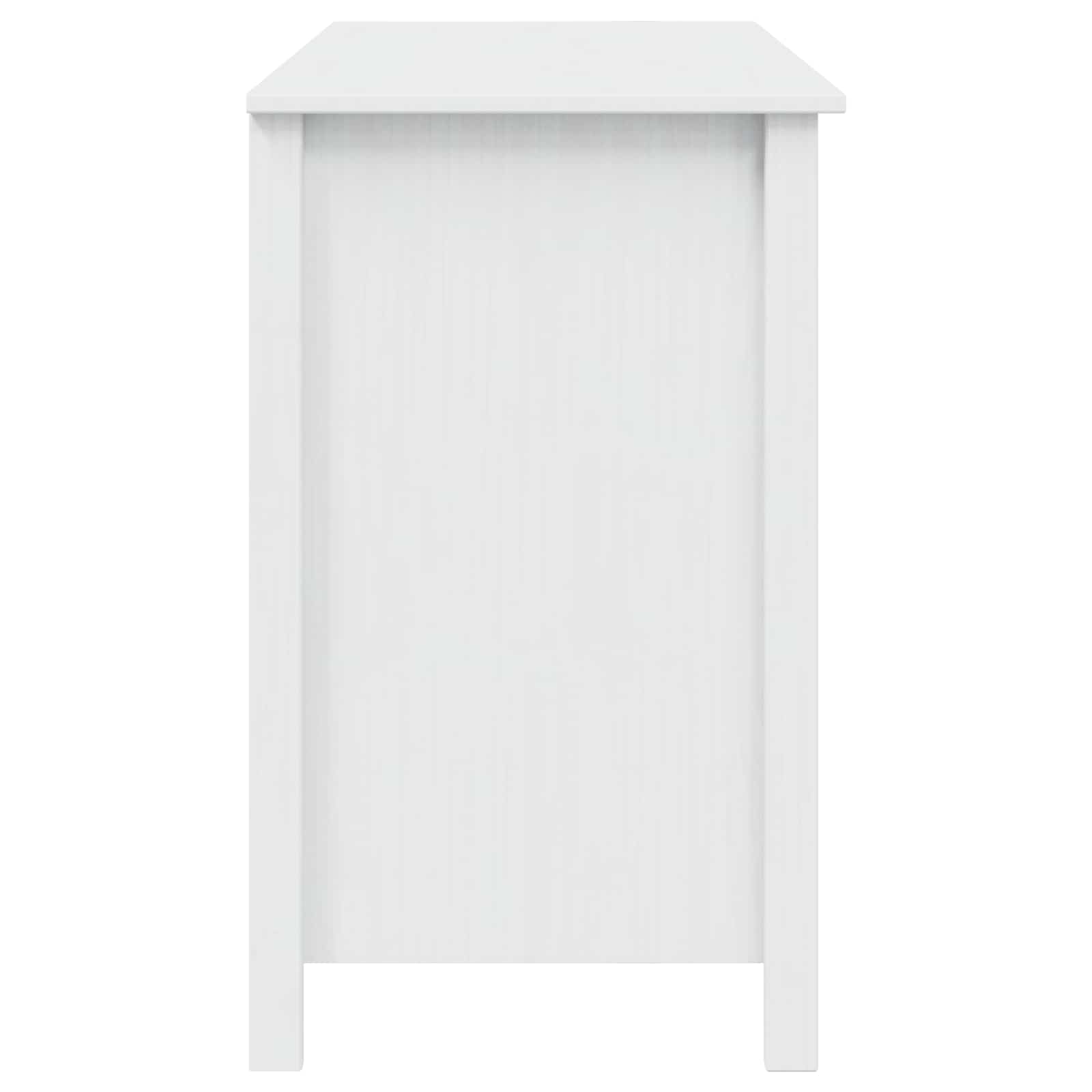 Schreibtisch mit Schubladen HILL Weiß 100 x 45 x 74 cm