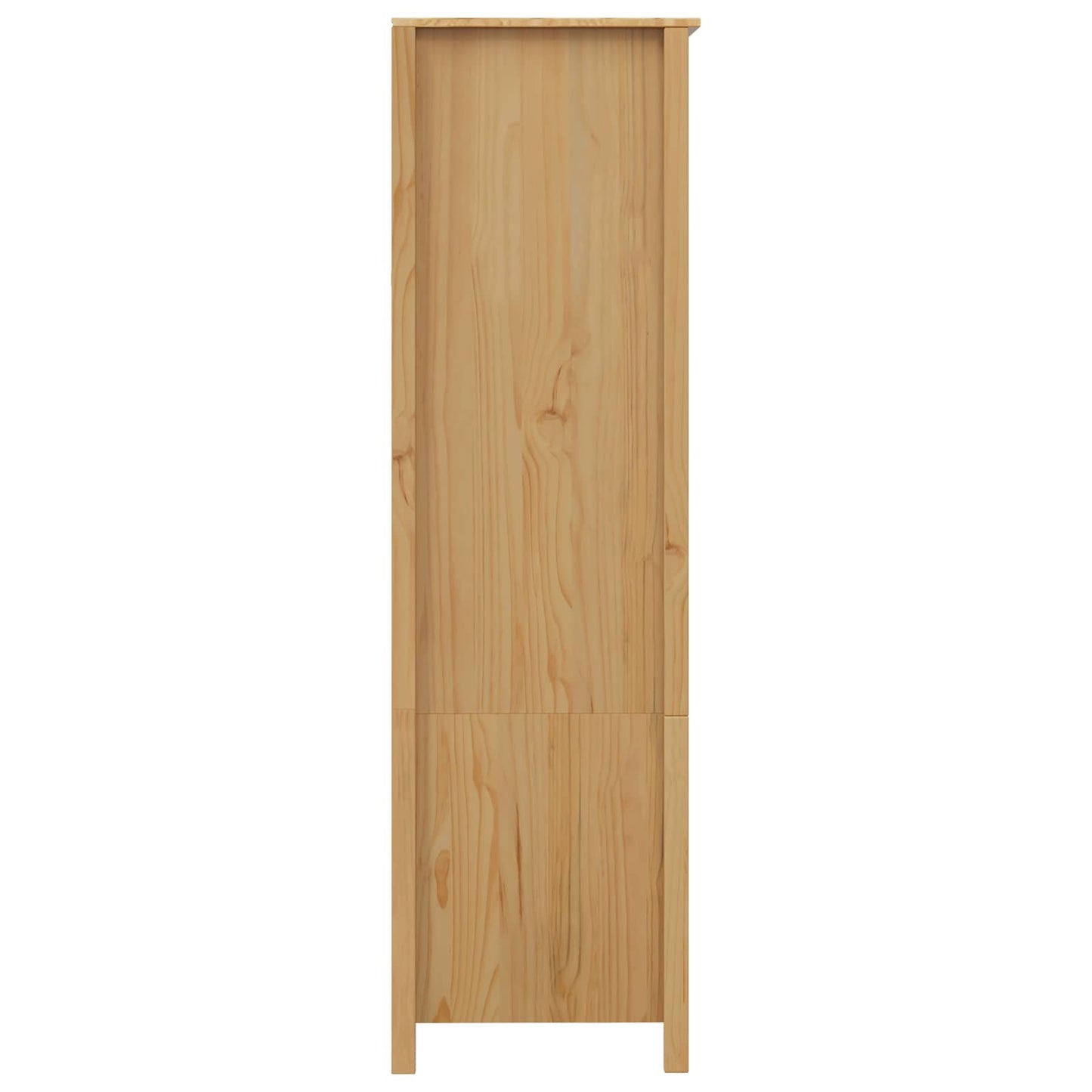 Kleiderschrank mit Schubladen HILL Honigbraun 84 x 50 x 170 cm