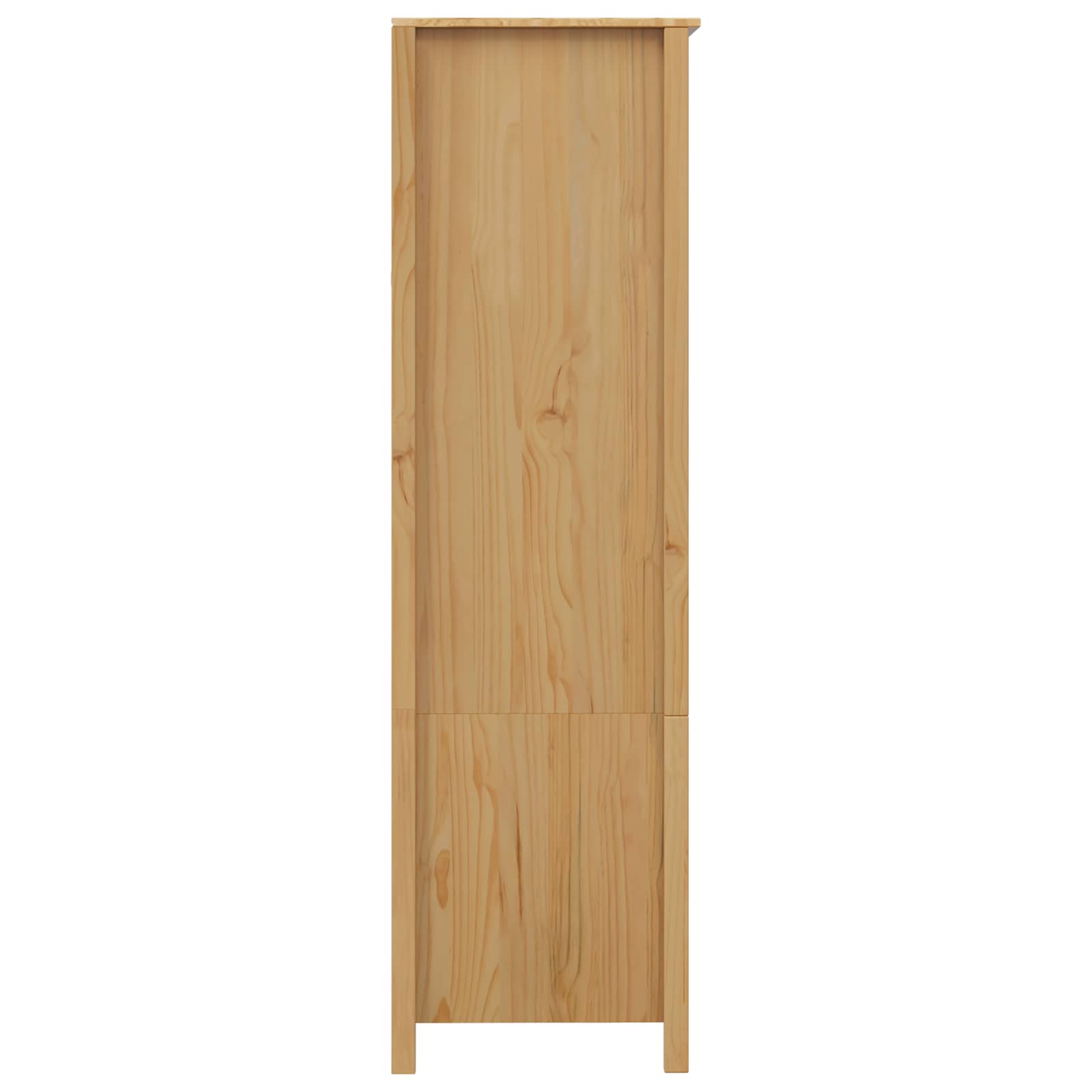 Kleiderschrank mit Schubladen HILL Honigbraun 84 x 50 x 170 cm