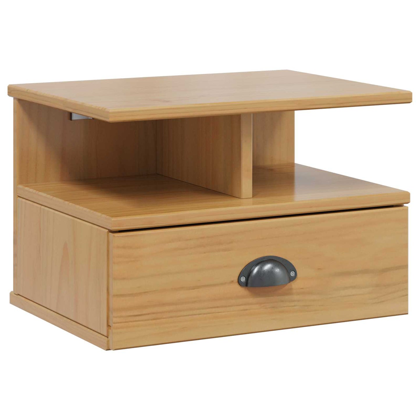 Nachttisch HILL Honigbraun 40 x 31 x 27 cm Massives Kiefernholz