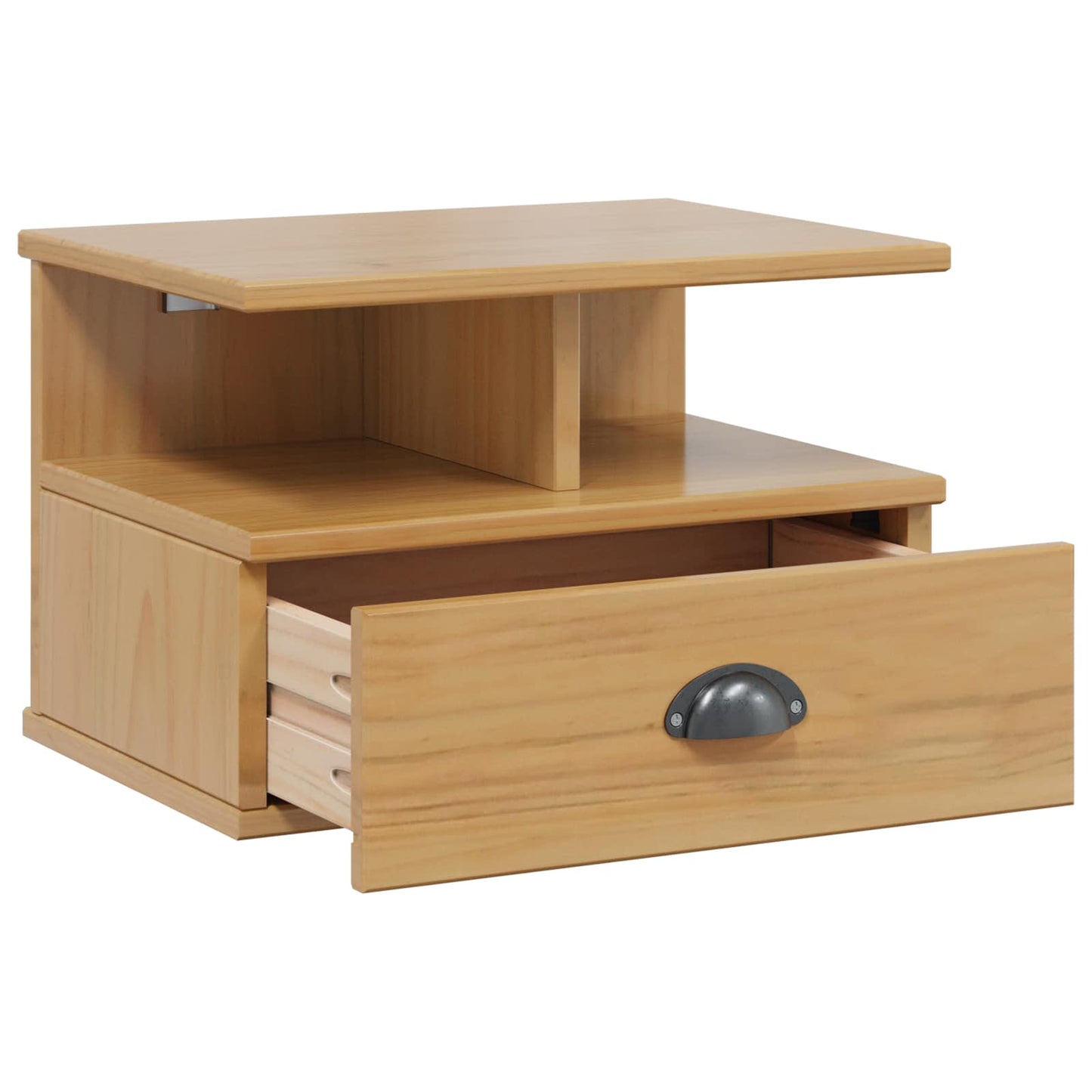 Nachttisch HILL Honigbraun 40 x 31 x 27 cm Massives Kiefernholz