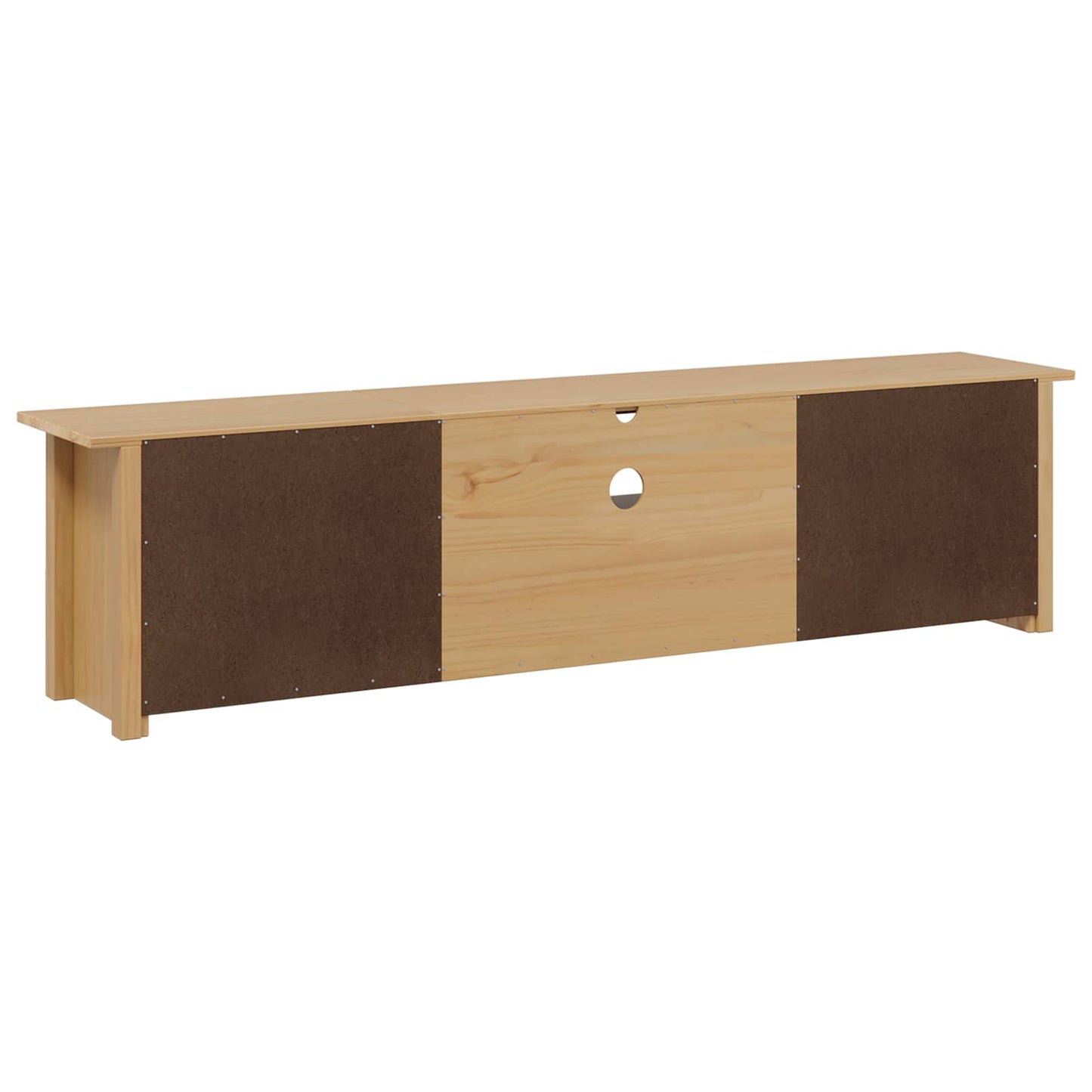 TV Rack HILL 158 x 40 x 39,5 cm Honigbraun Massives Kiefernholz