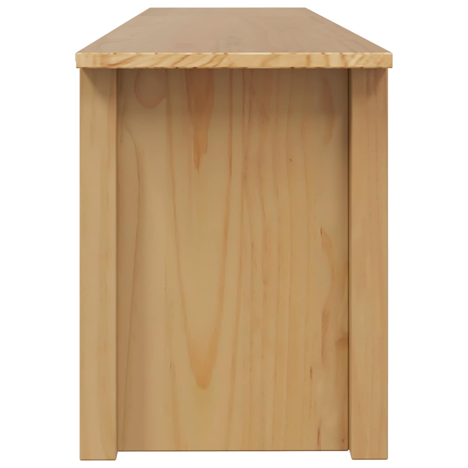 TV Rack HILL 158 x 40 x 39,5 cm Honigbraun Massives Kiefernholz