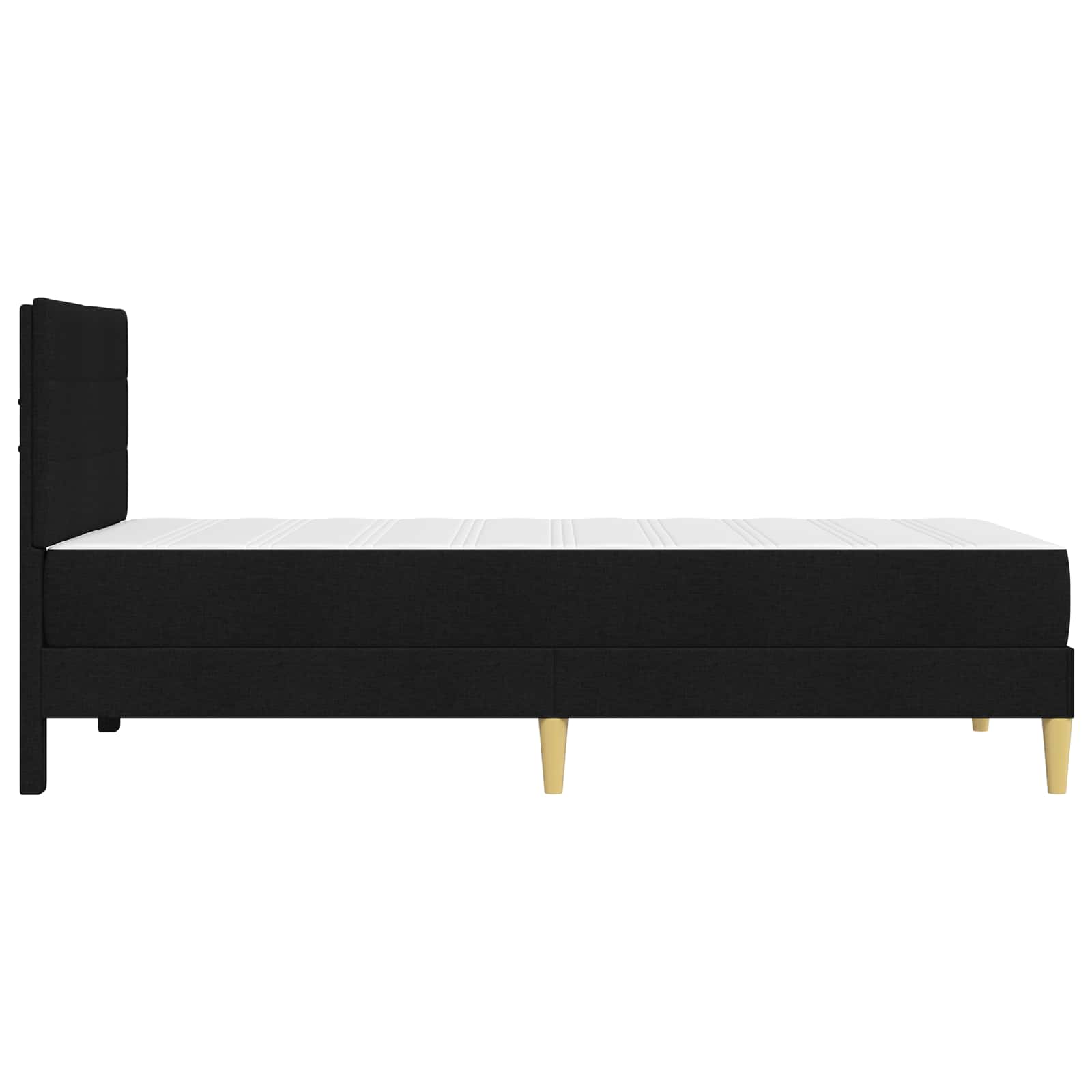 Bettrahmen Schwarz 80 x 200 cm Polyester