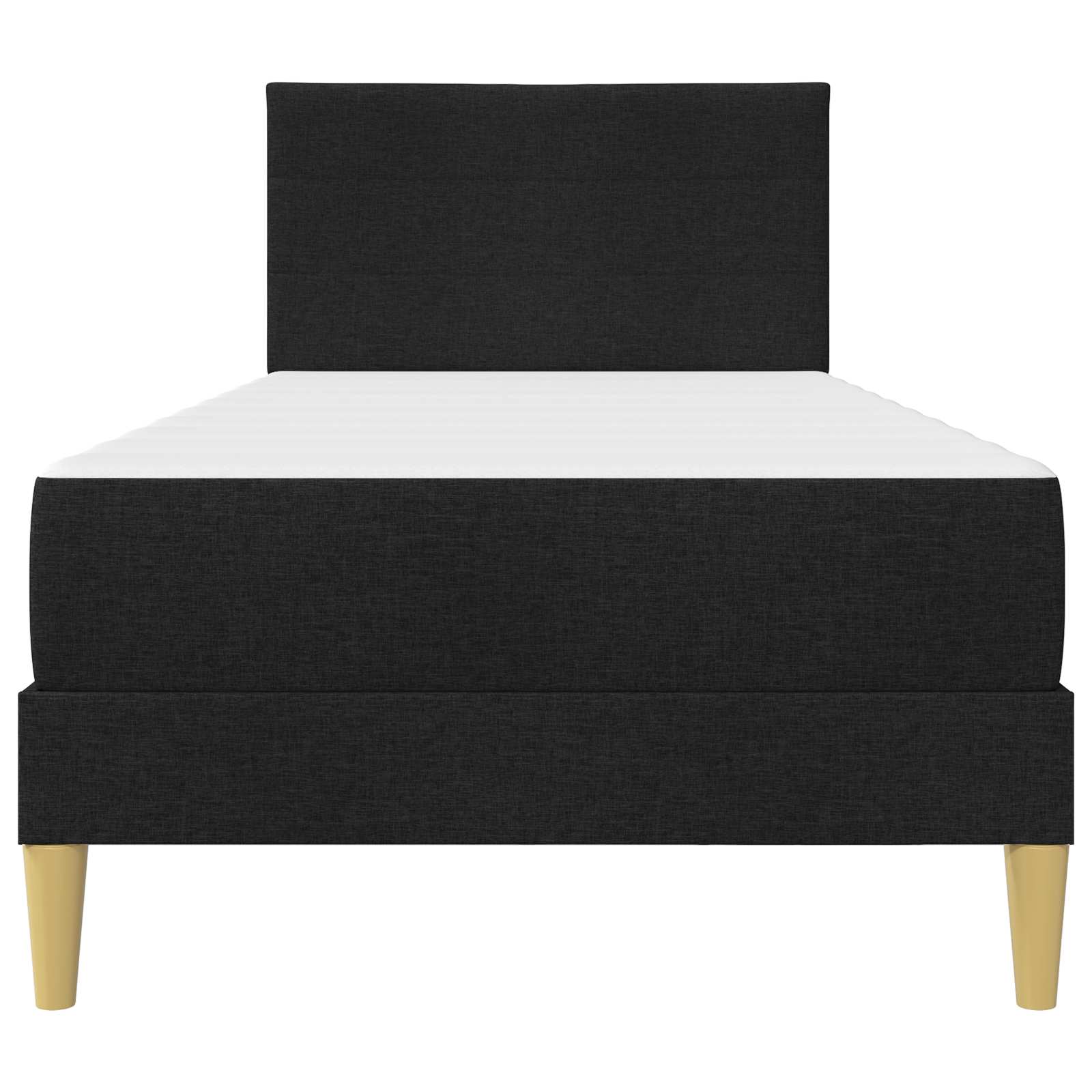 Bettrahmen Schwarz 100 x 200 cm Polyester