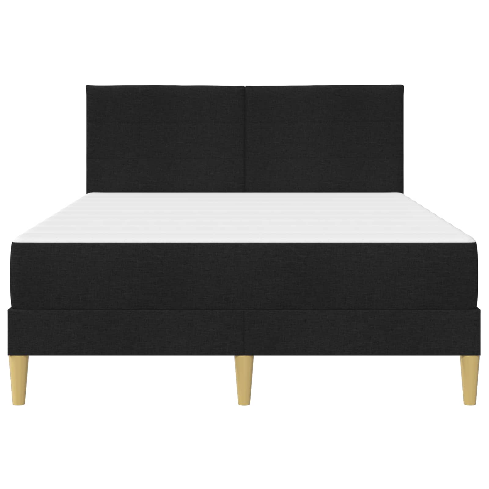 Bettrahmen Schwarz 140 x 200 cm Polyester