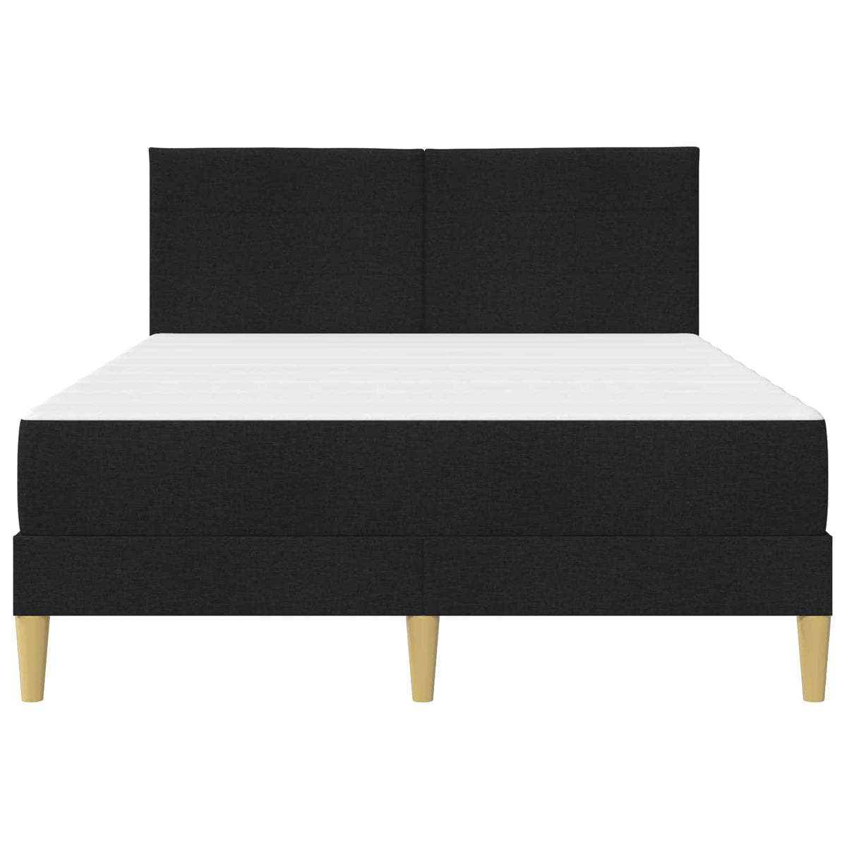Bettrahmen Schwarz 160 x 200 cm Polyester