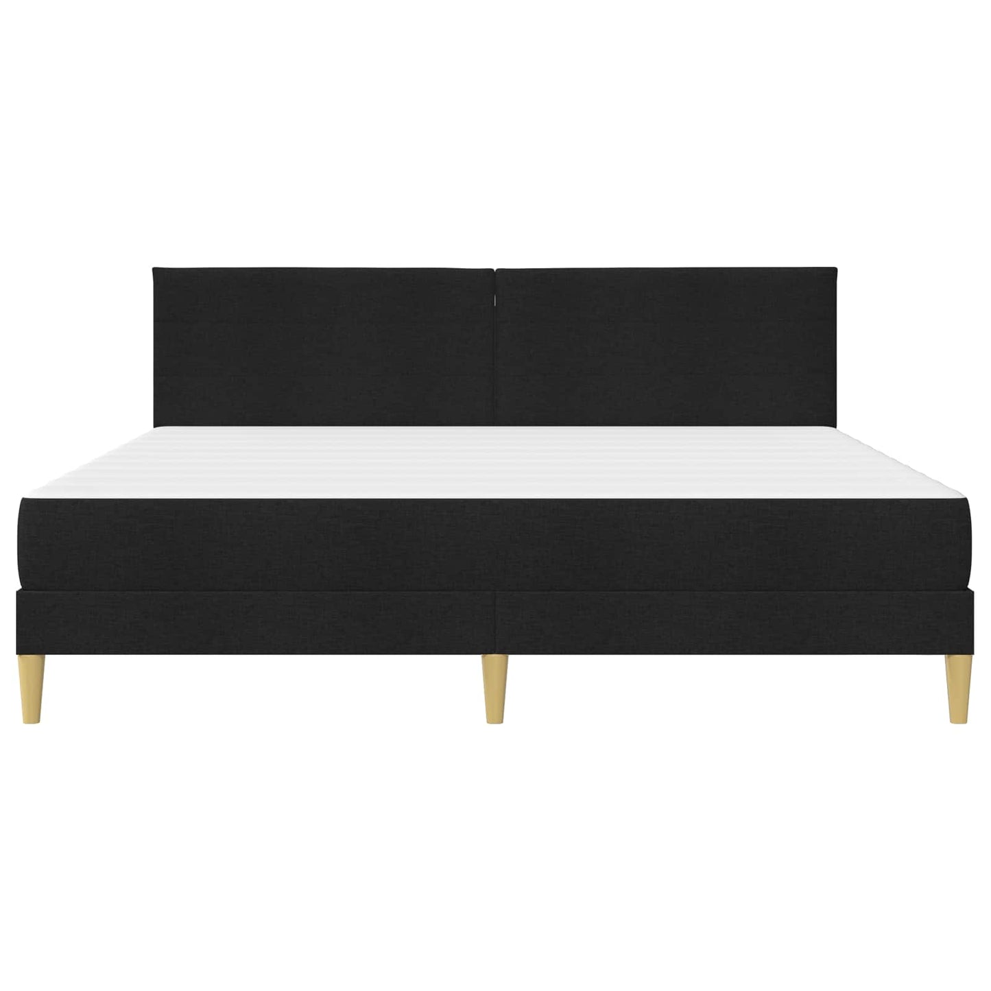Bettrahmen Schwarz 180 x 200 cm Polyester