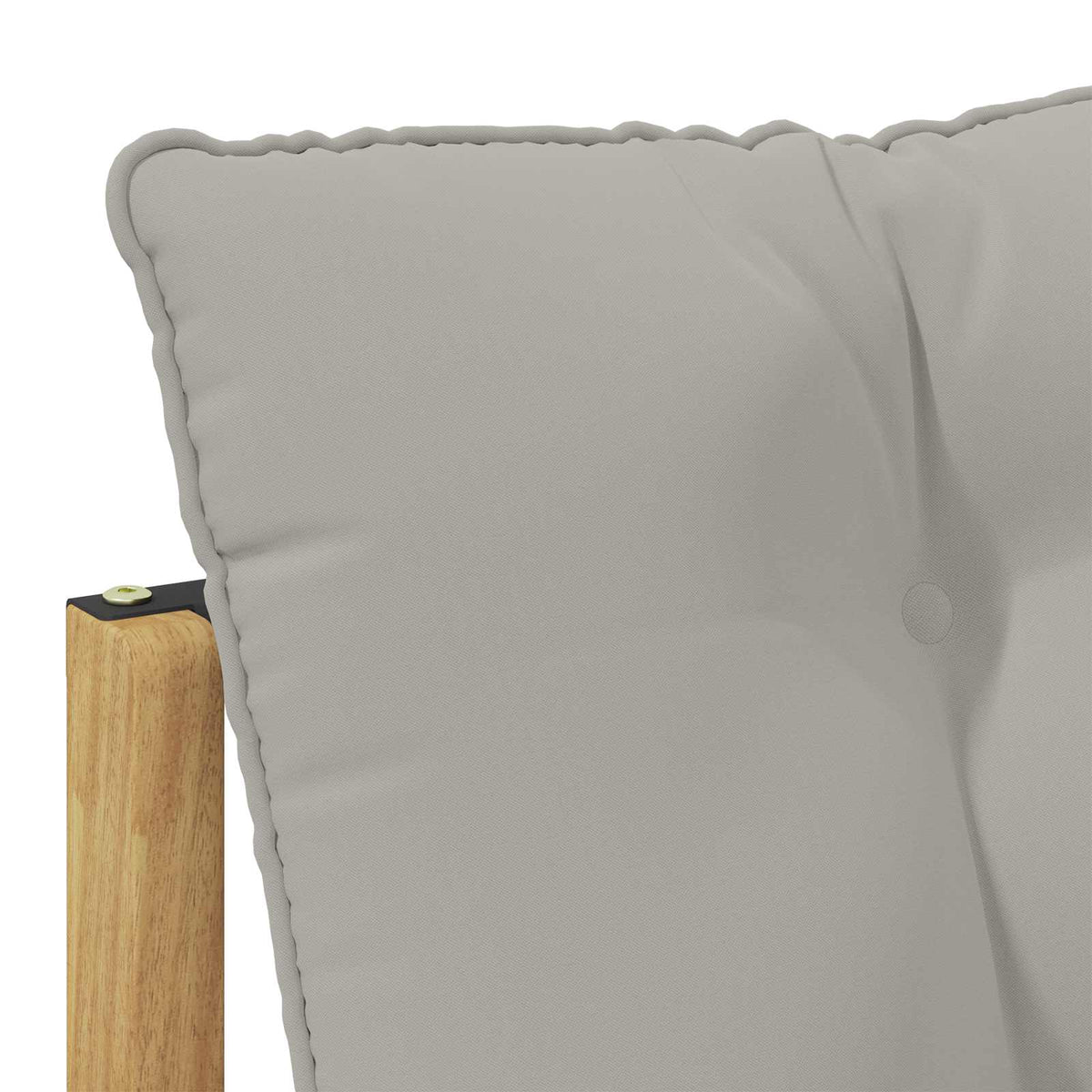 Outdoor-Sofagarnitur Massivholz Akazie Weiß