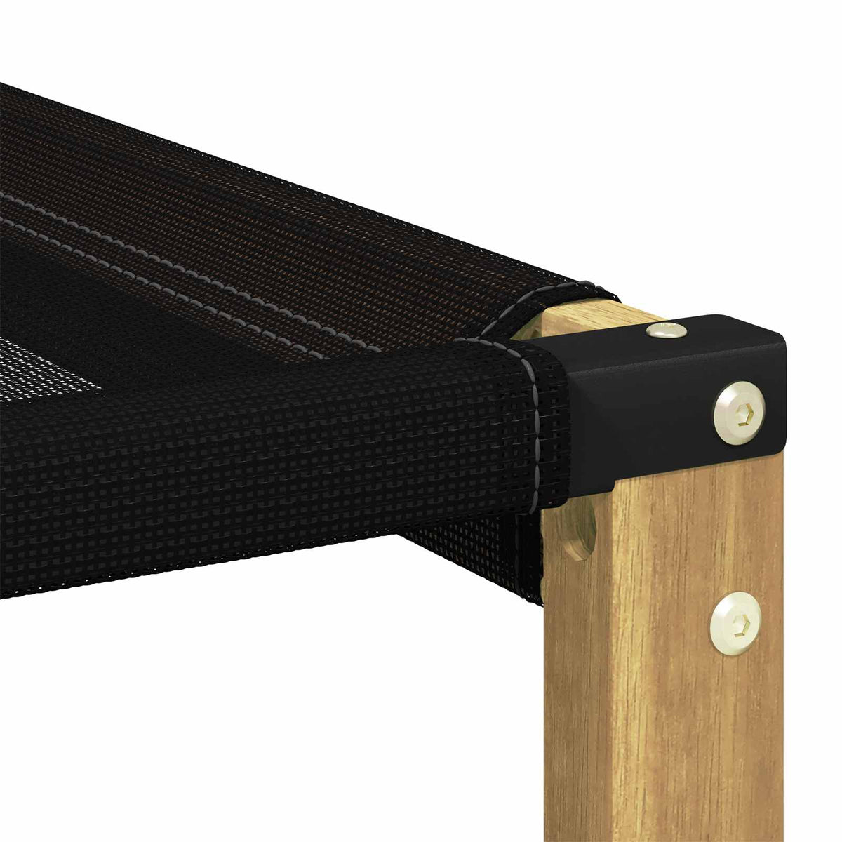 Outdoor-Sofagarnitur Massivholz Akazie Weiß