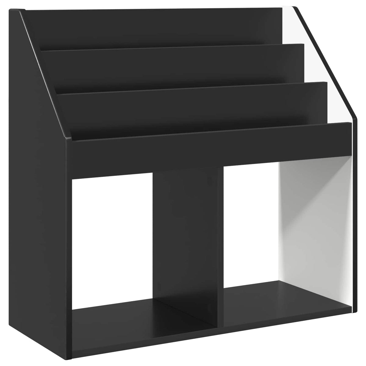Kinderregal Schwarz 72,5 x 29,5 x 69 cm Holzwerkstoff