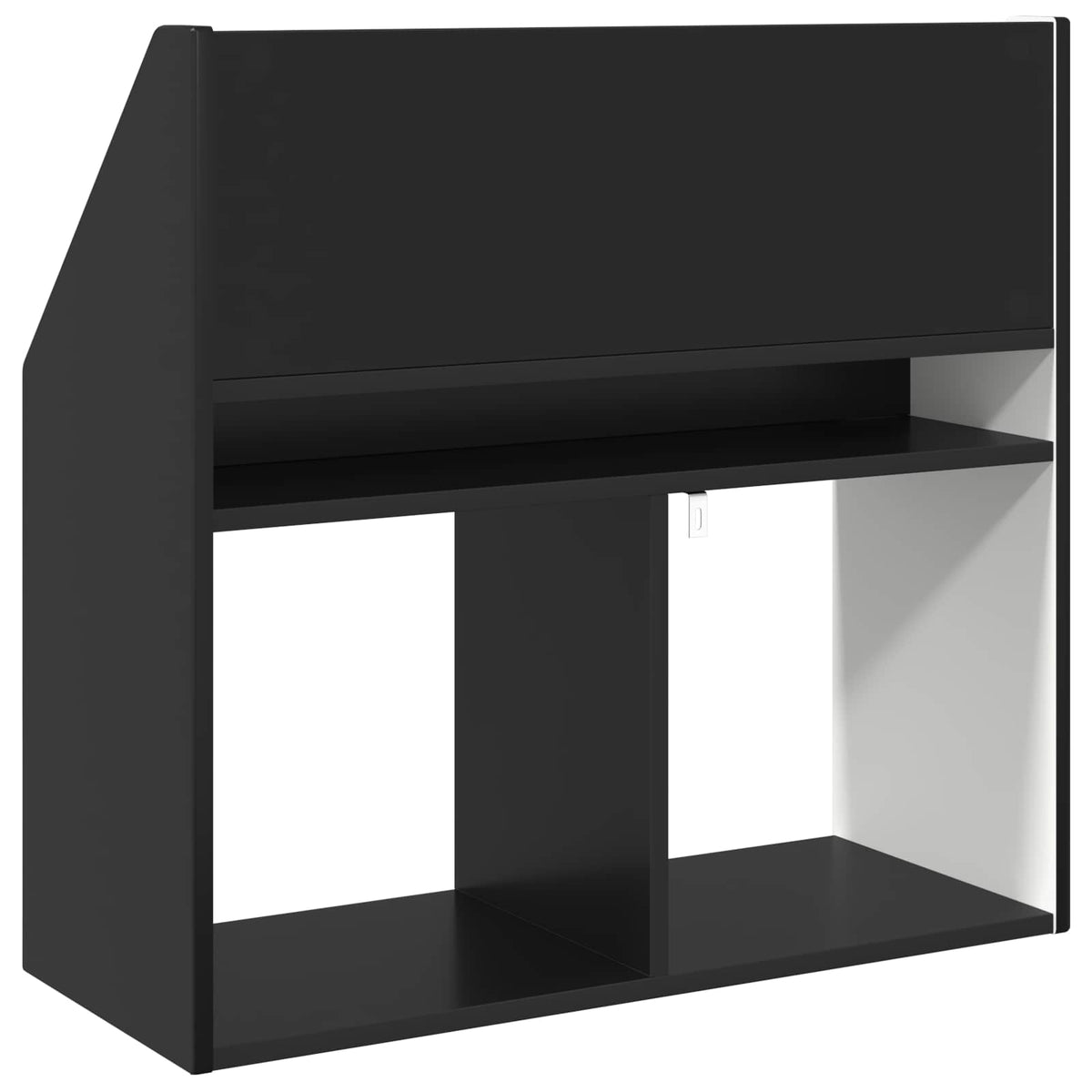 Kinderregal Schwarz 72,5 x 29,5 x 69 cm Holzwerkstoff
