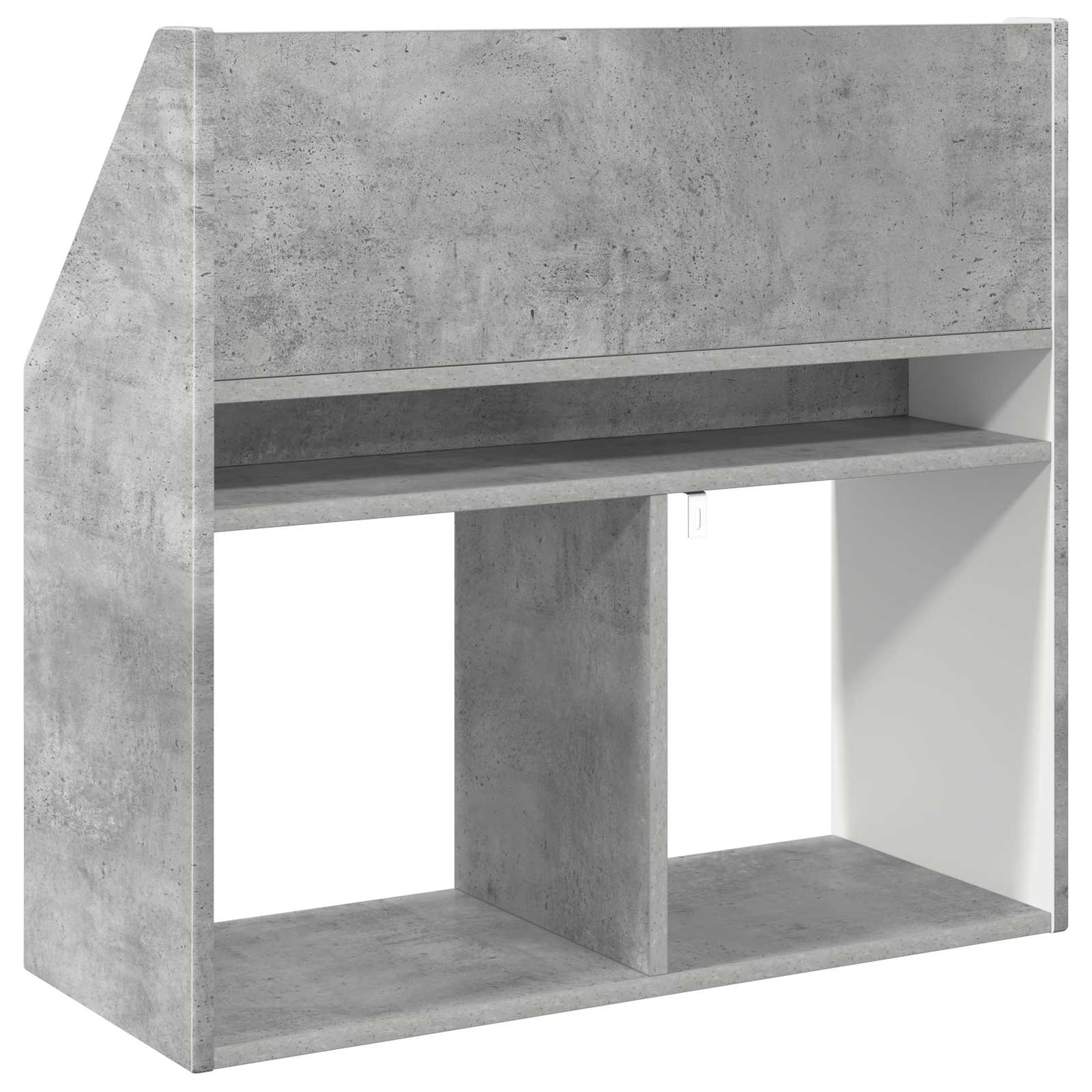 Kinderregal Beton Grau 72,5 x 29,5 x 69 cm Holzwerkstoff