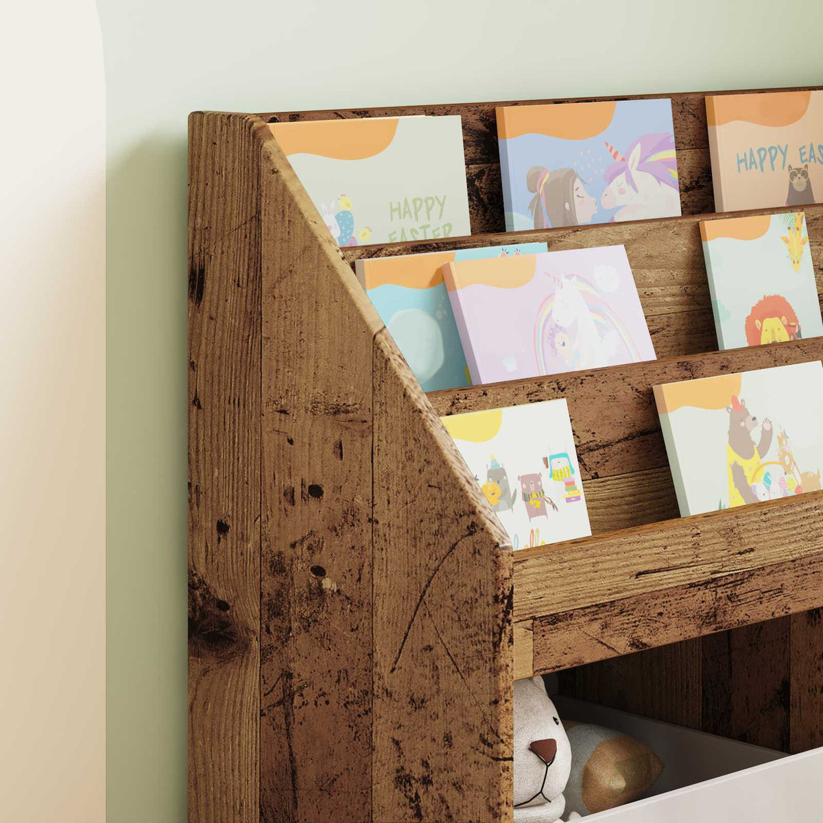 Kinderregal Altholz 72,5 x 29,5 x 69 cm Holzwerkstoff
