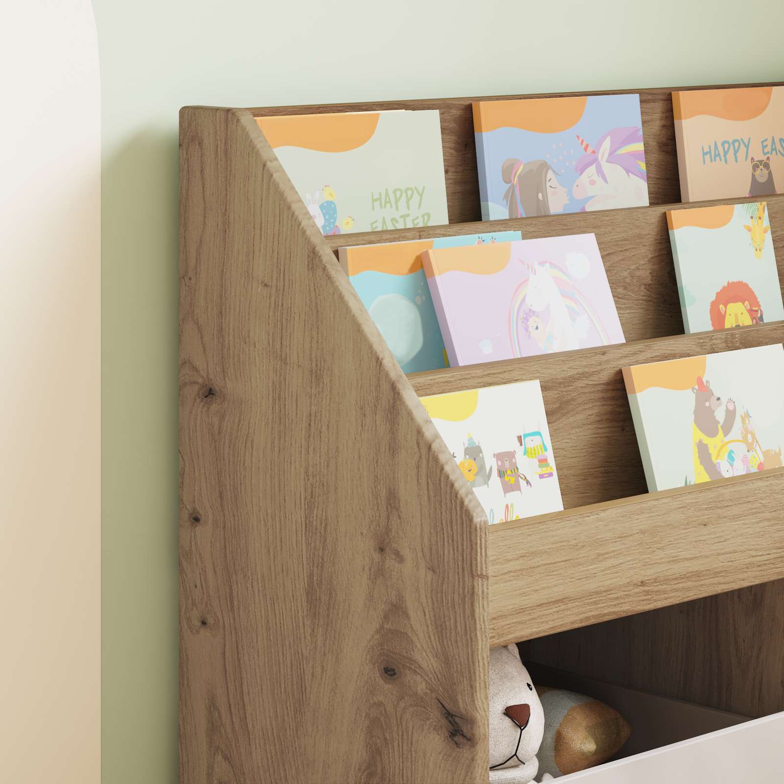 Kinderregal Artisan-Eiche 72,5 x 29,5 x 69 cm Holzwerkstoff