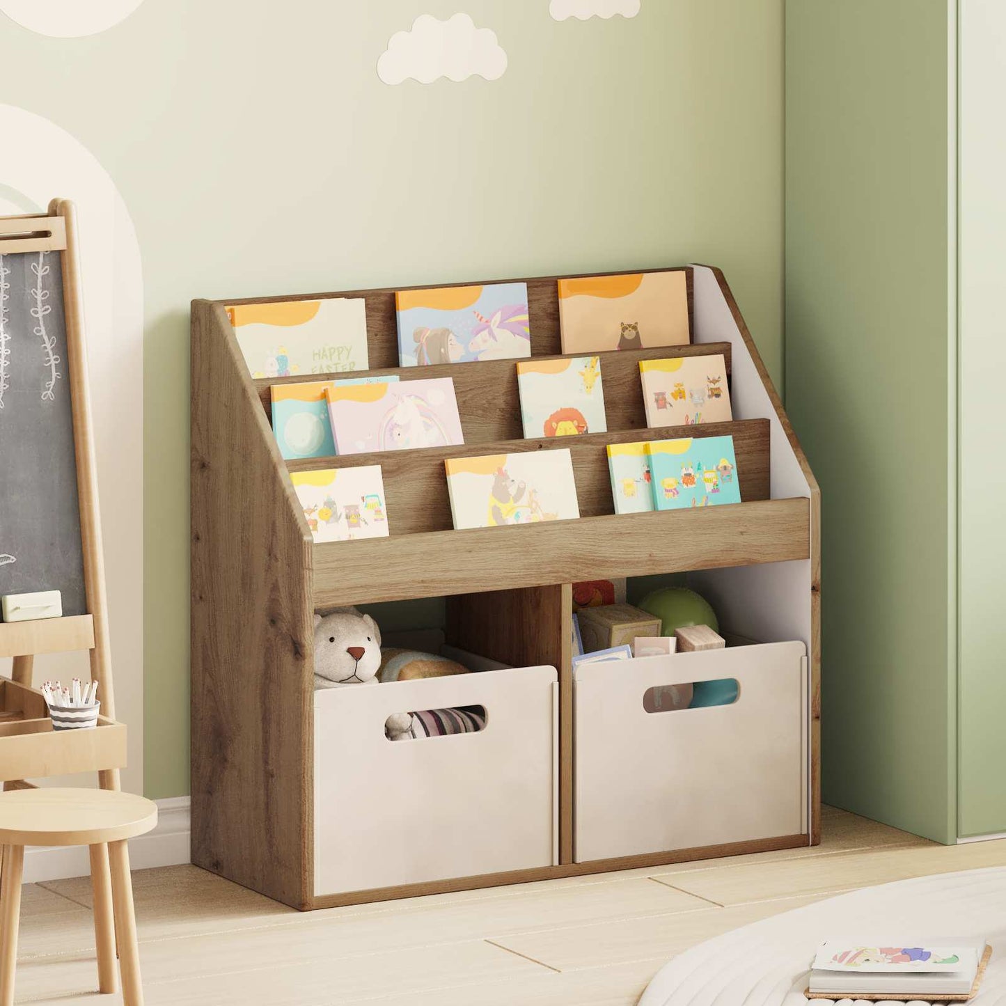 Kinderregal Artisan-Eiche 72,5 x 29,5 x 69 cm Holzwerkstoff