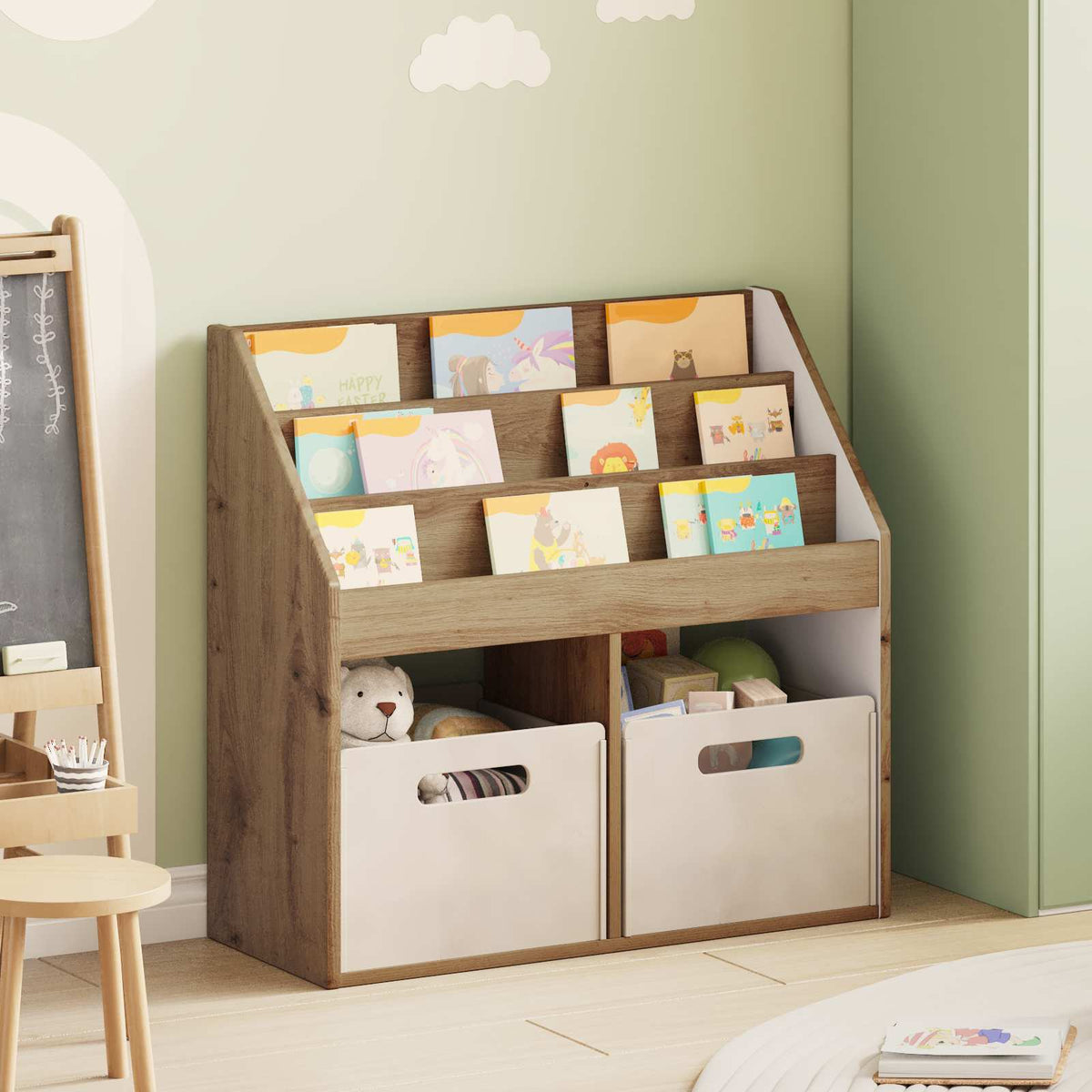 Kinderregal Artisan-Eiche 72,5 x 29,5 x 69 cm Holzwerkstoff