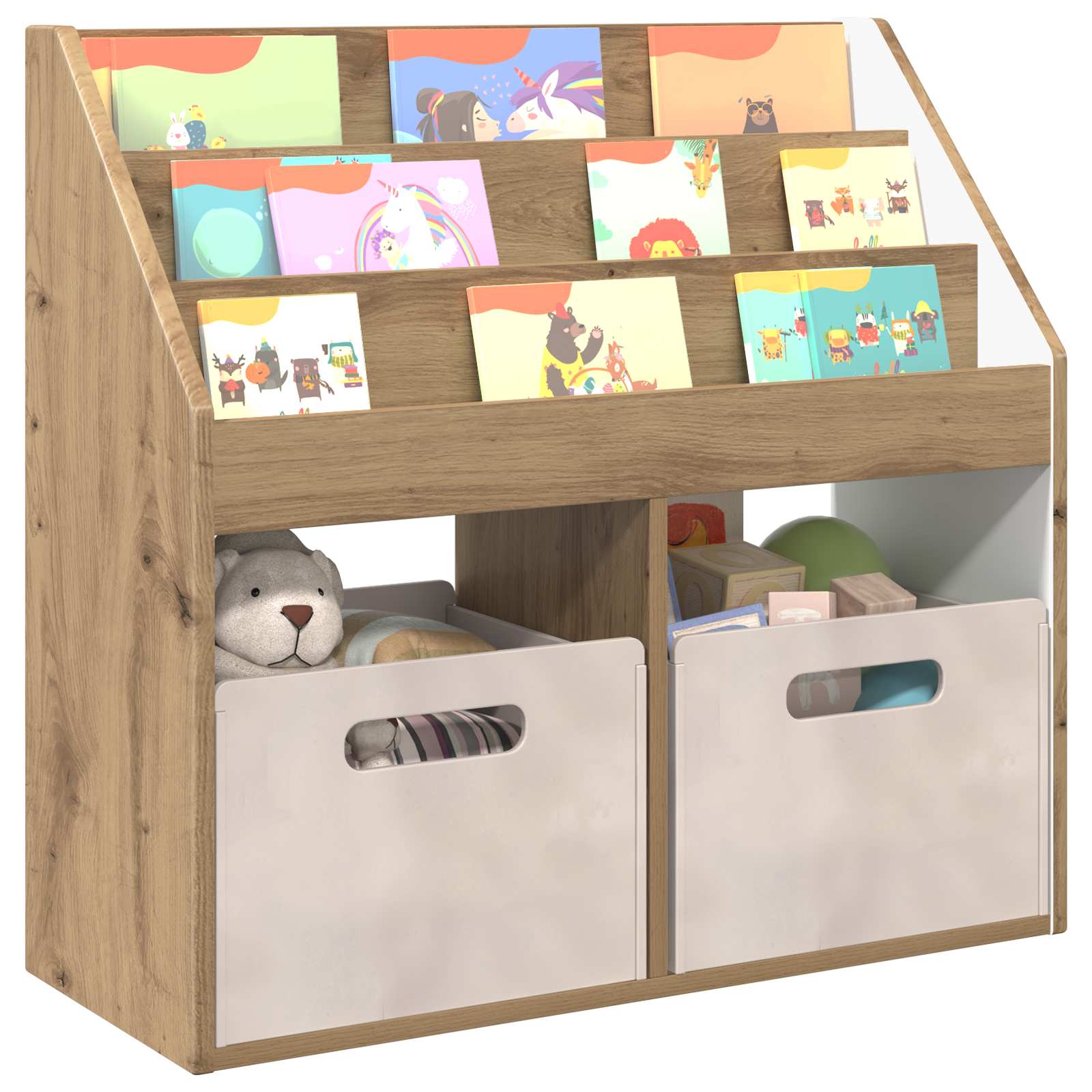 Kinderregal Artisan-Eiche 72,5 x 29,5 x 69 cm Holzwerkstoff