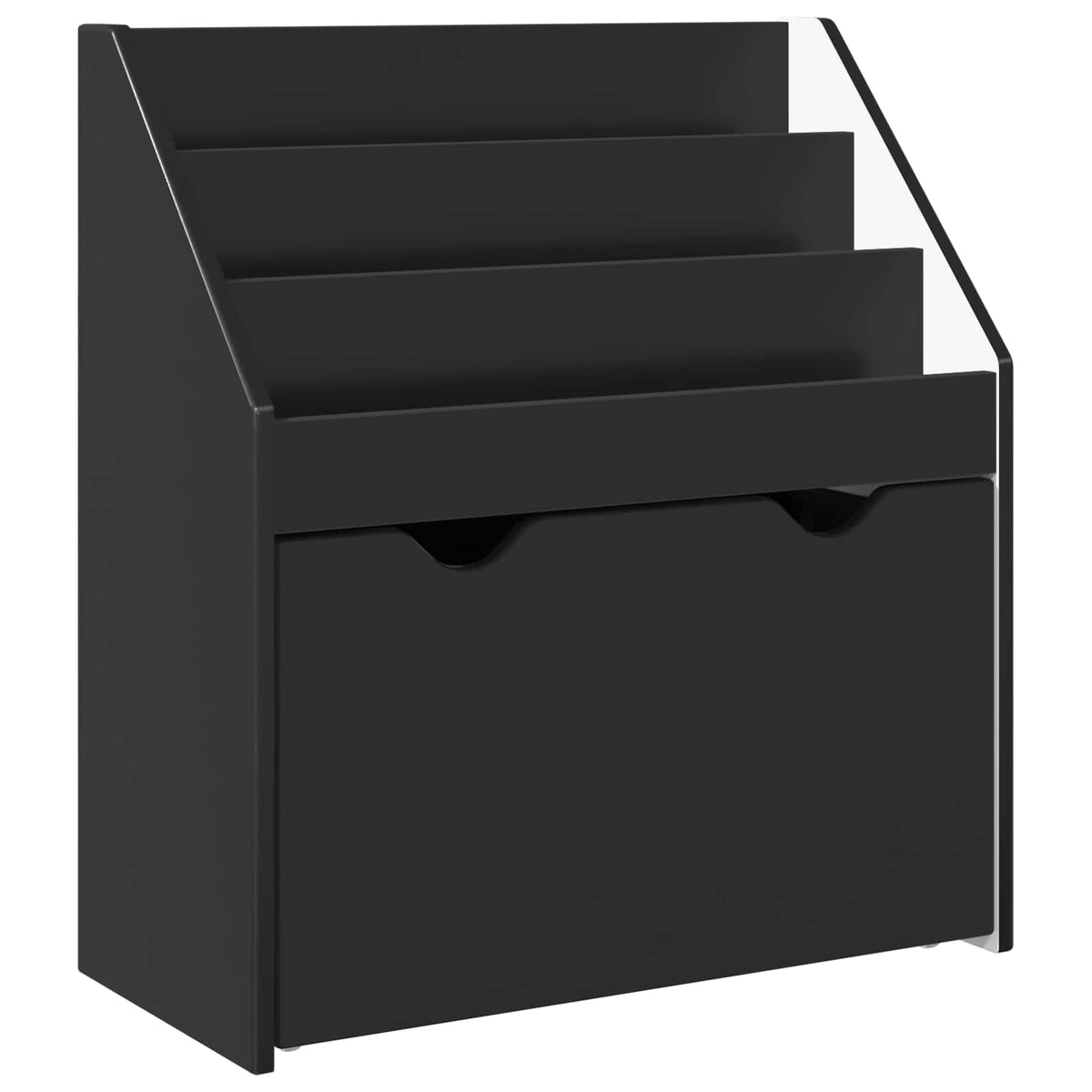 Kinderregal Schwarz 60 x 29,5 x 69 cm Holzwerkstoff