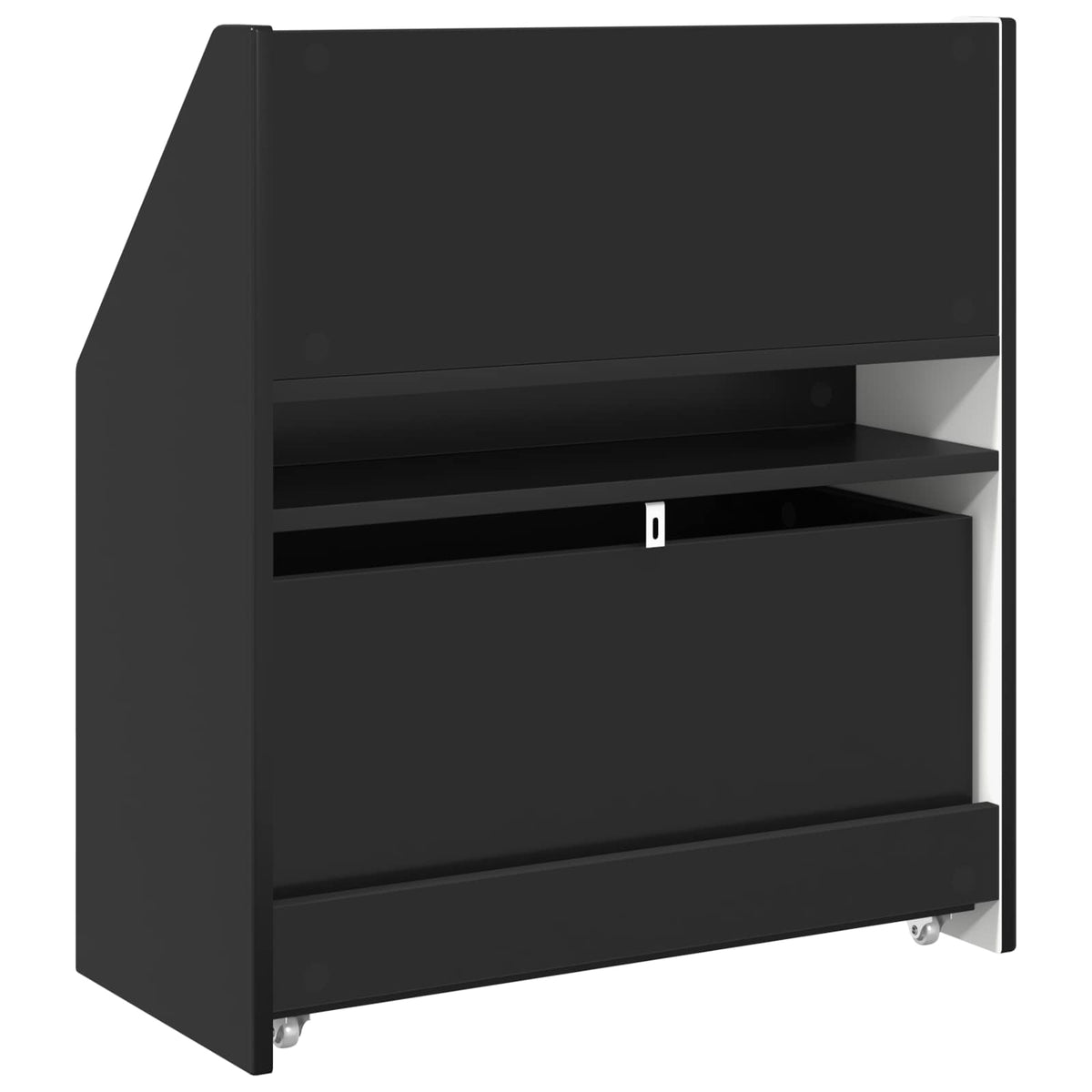 Kinderregal Schwarz 60 x 29,5 x 69 cm Holzwerkstoff