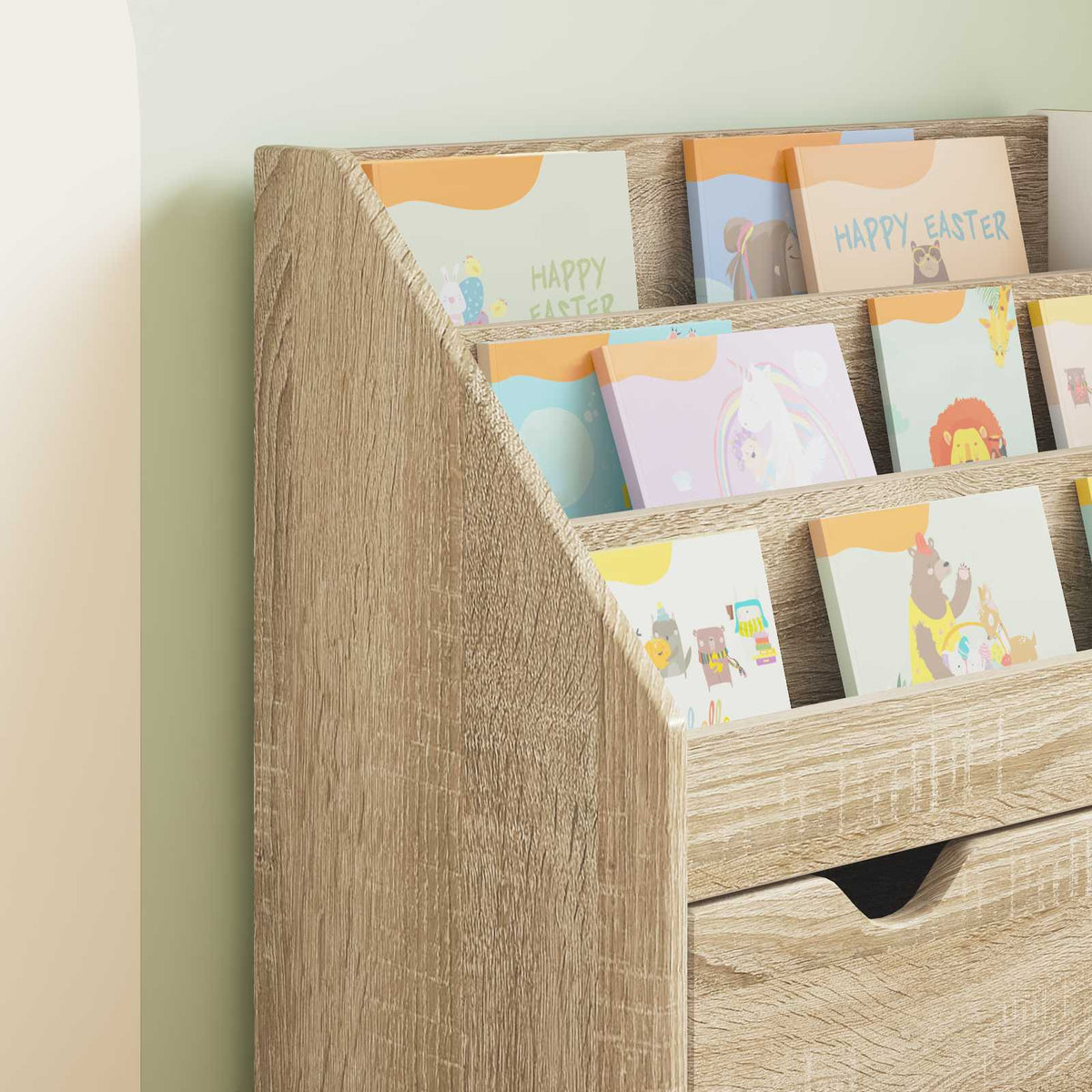 Kinderregal Sonoma-Eiche 60 x 29,5 x 69 cm Holzwerkstoff