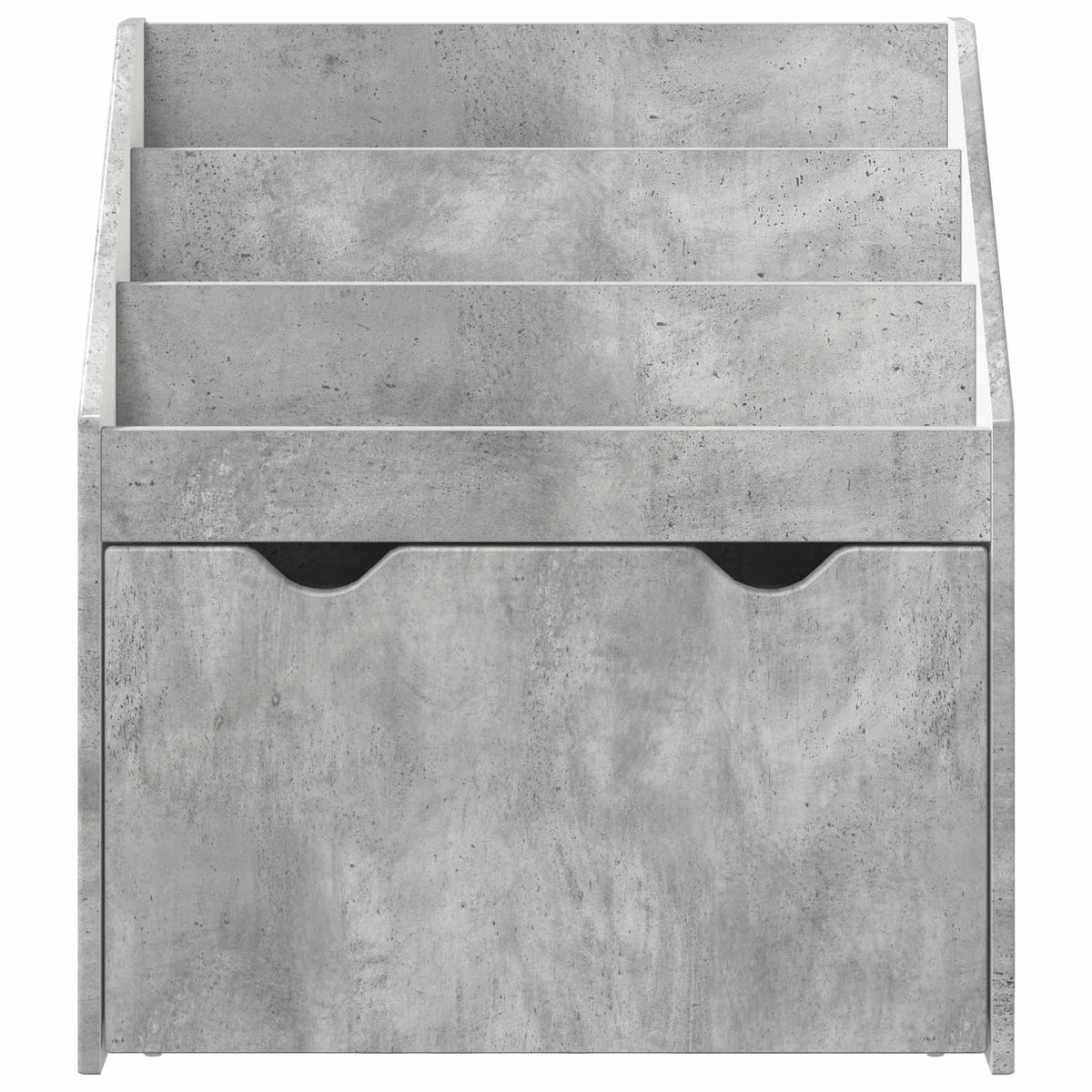 Kinderregal Betongrau 60 x 29,5 x 69 cm Holzwerkstoff