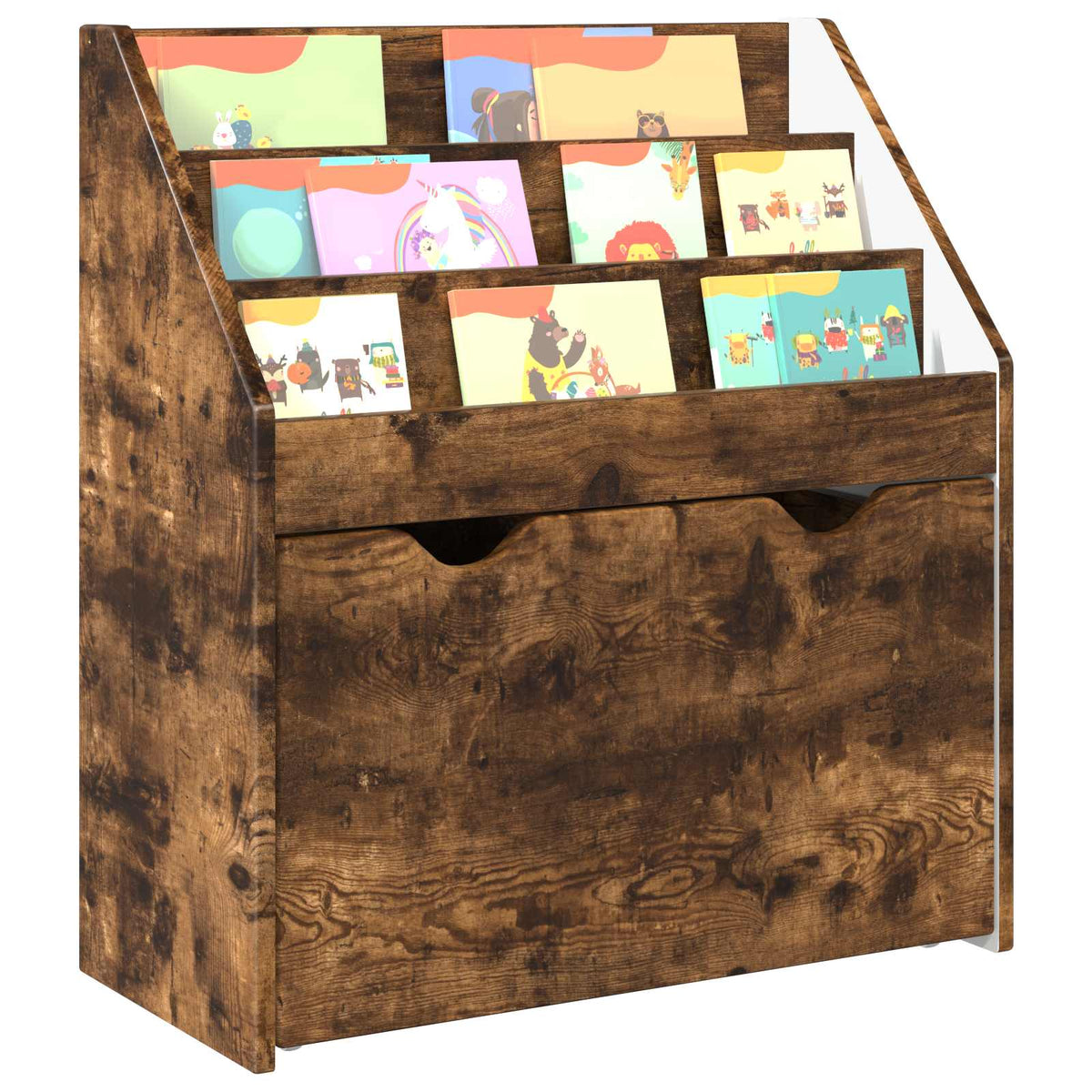 Kinderregal Räuchereiche 60 x 29,5 x 69 cm Holzwerkstoff