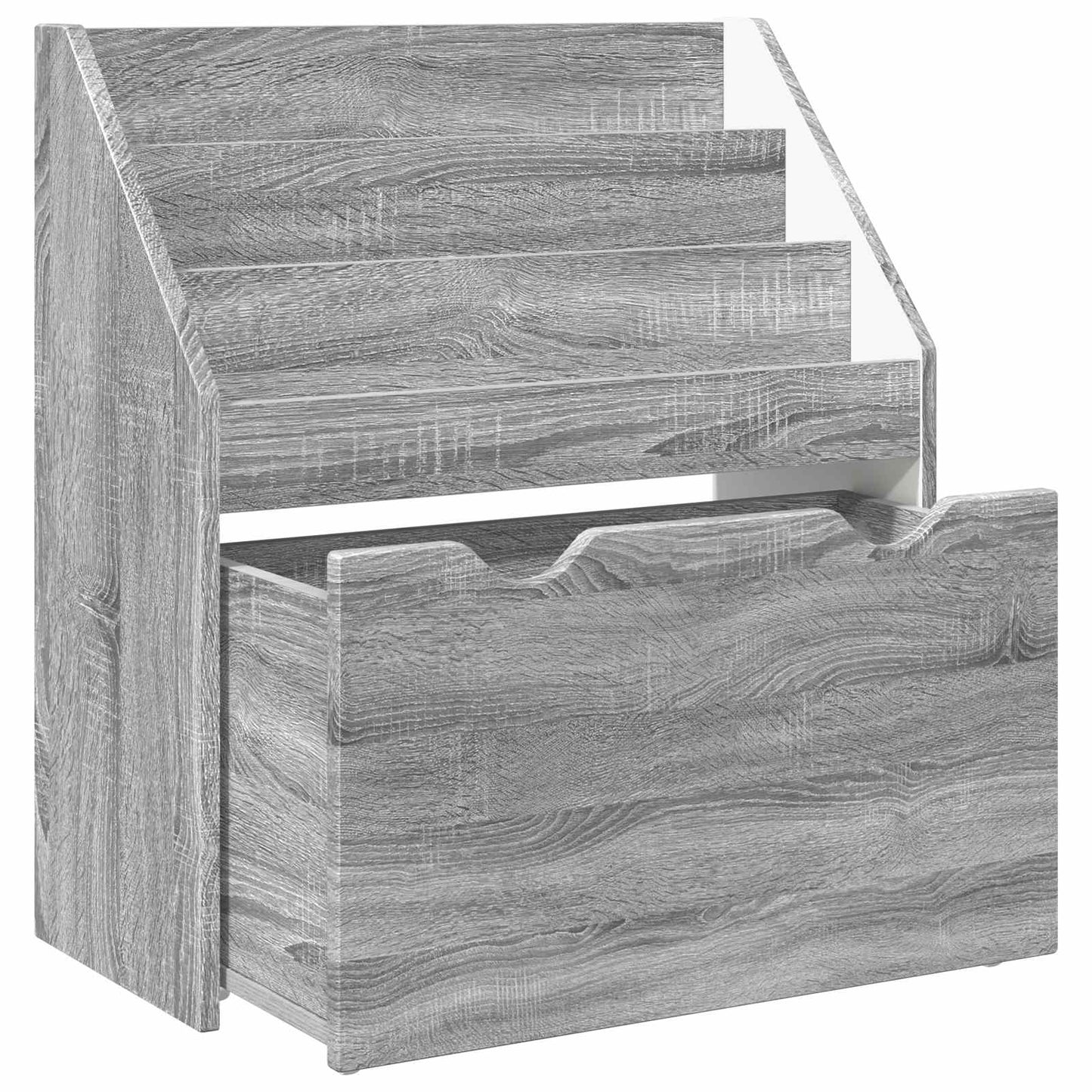 Kinderregal Sonoma-Grau 60 x 29,5 x 69 cm Holzwerkstoff