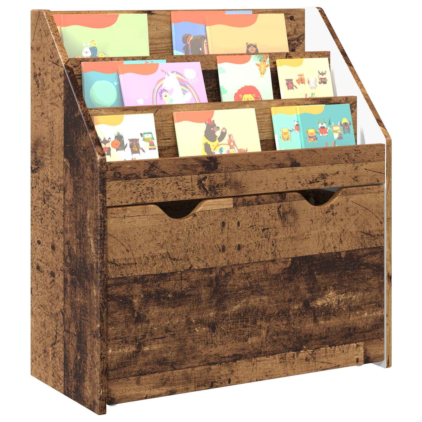 Kinderregal Altholz 60 x 29,5 x 69 cm Holzwerkstoff