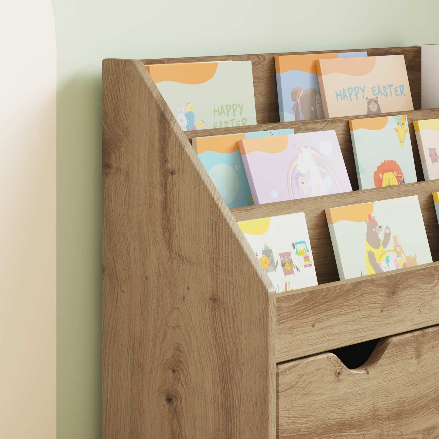 Kinderregal Artisan-Eiche 60 x 29,5 x 69 cm Holzwerkstoff
